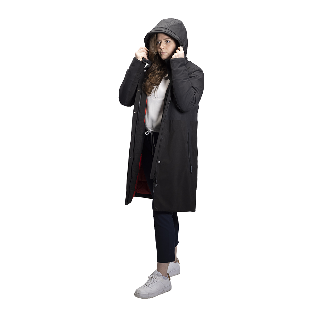 Bauer Hockey Ultimate Hooded Parka 2.0 for Women - Waterproof Winter Jacket with Insulation - Perfect for Hockey Games & Cold Weather Outdoor Activities