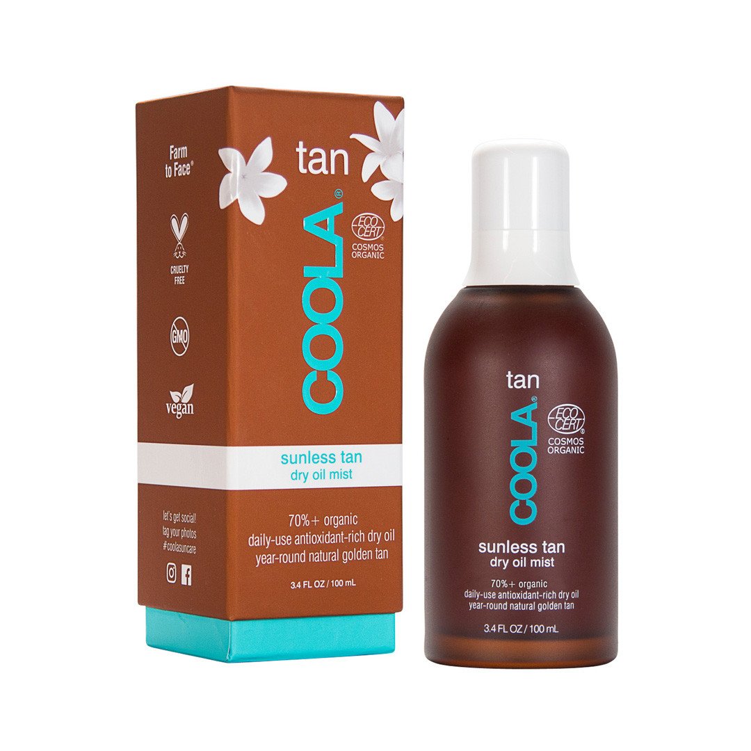 Sunless Tanning Dry Oil Mist - Natural Glow Self Tanner Spray for Face & Body - Perfect for Summer, Vacations & Healthy Sun-Kissed Look
