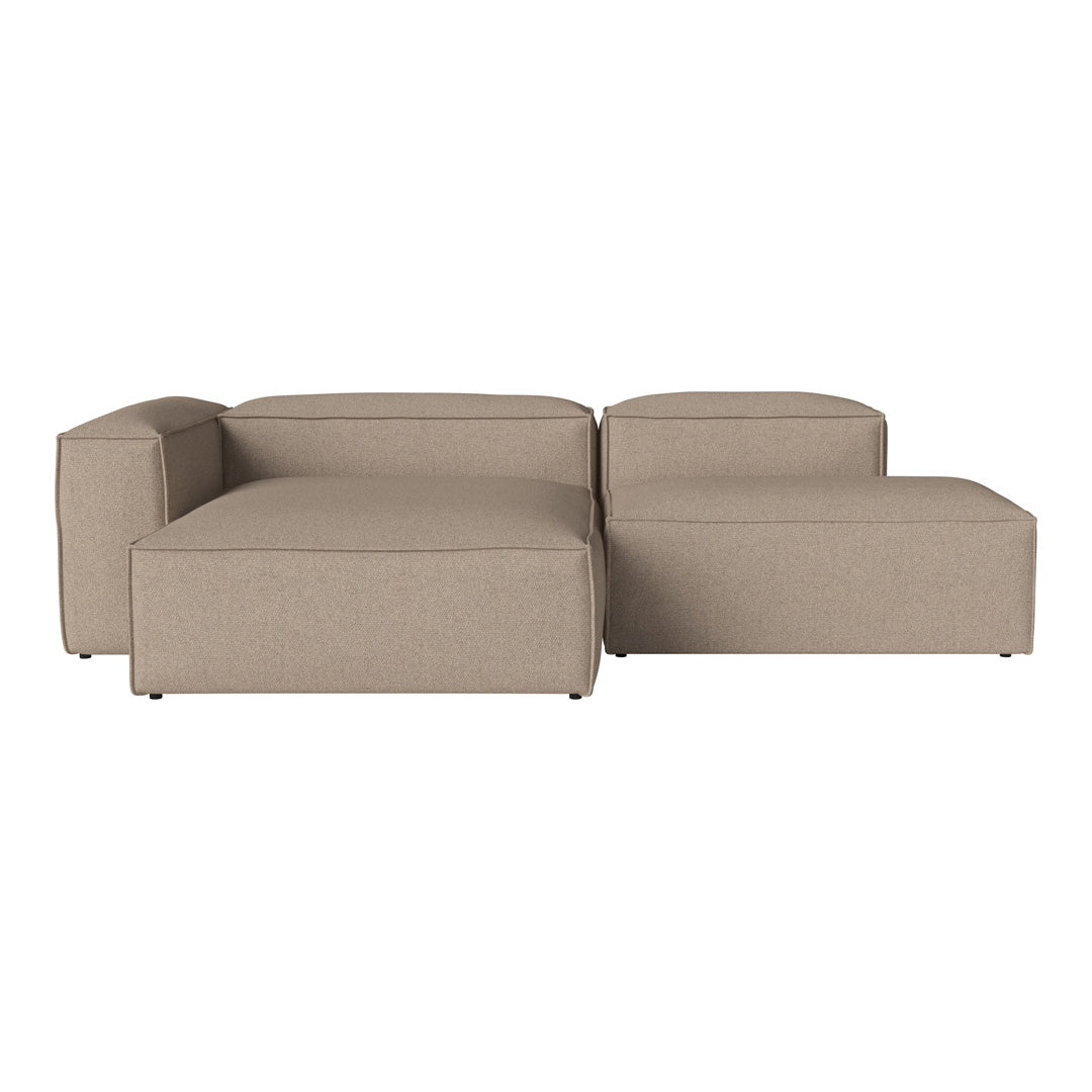 Cosima 2 Seater Sofa with Open End & Chaise - Modern Living Room Furniture for Small Spaces | Perfect for Apartments, Condos and Cozy Home Decor