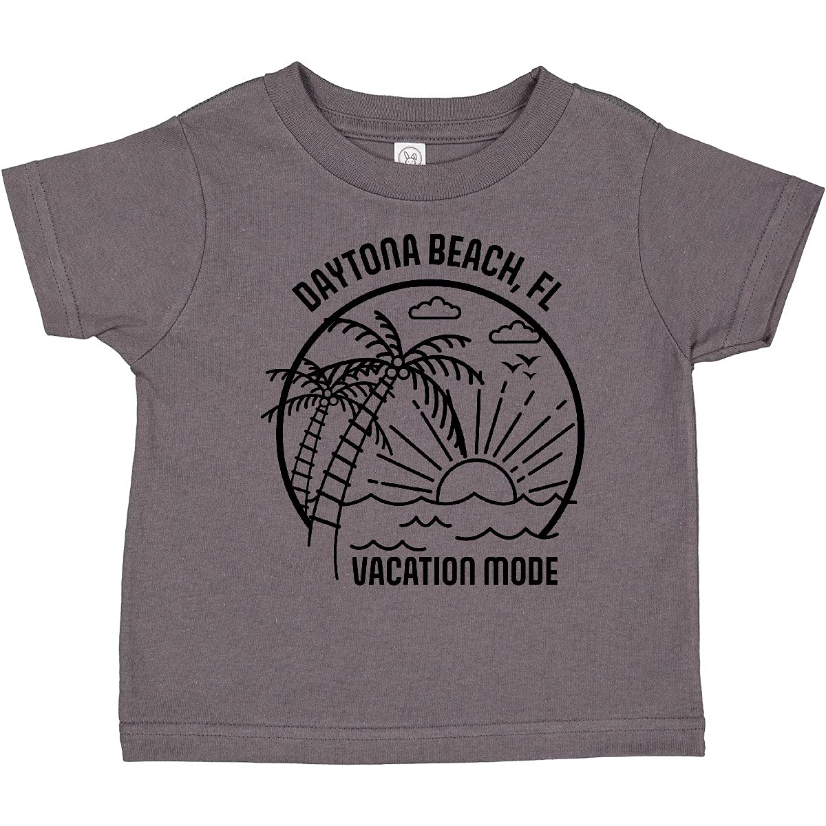 Inktastic Summer Vacation Mode Daytona Beach Florida Toddler T-Shirt - Cute Florida Beach Graphic Tee for Boys & Girls - Perfect for Family Vacations, Beach Trips & Summer Outfits