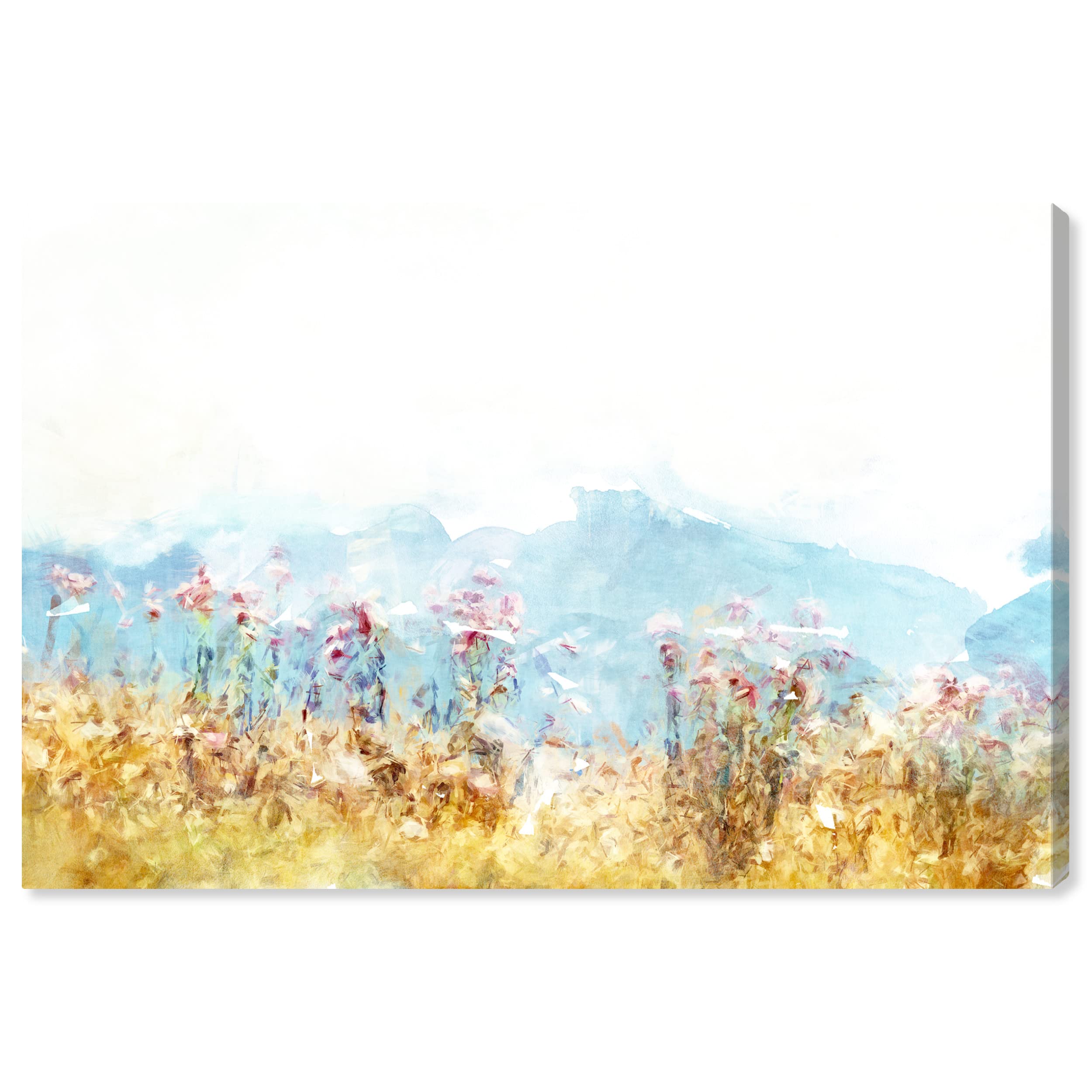 Oliver Gal Artist Co. Provence Landscape Wall Art Canvas Print - 15x10 Inch Yellow & Blue Nature Painting - Modern Home Decor for Living Room, Bedroom & Office