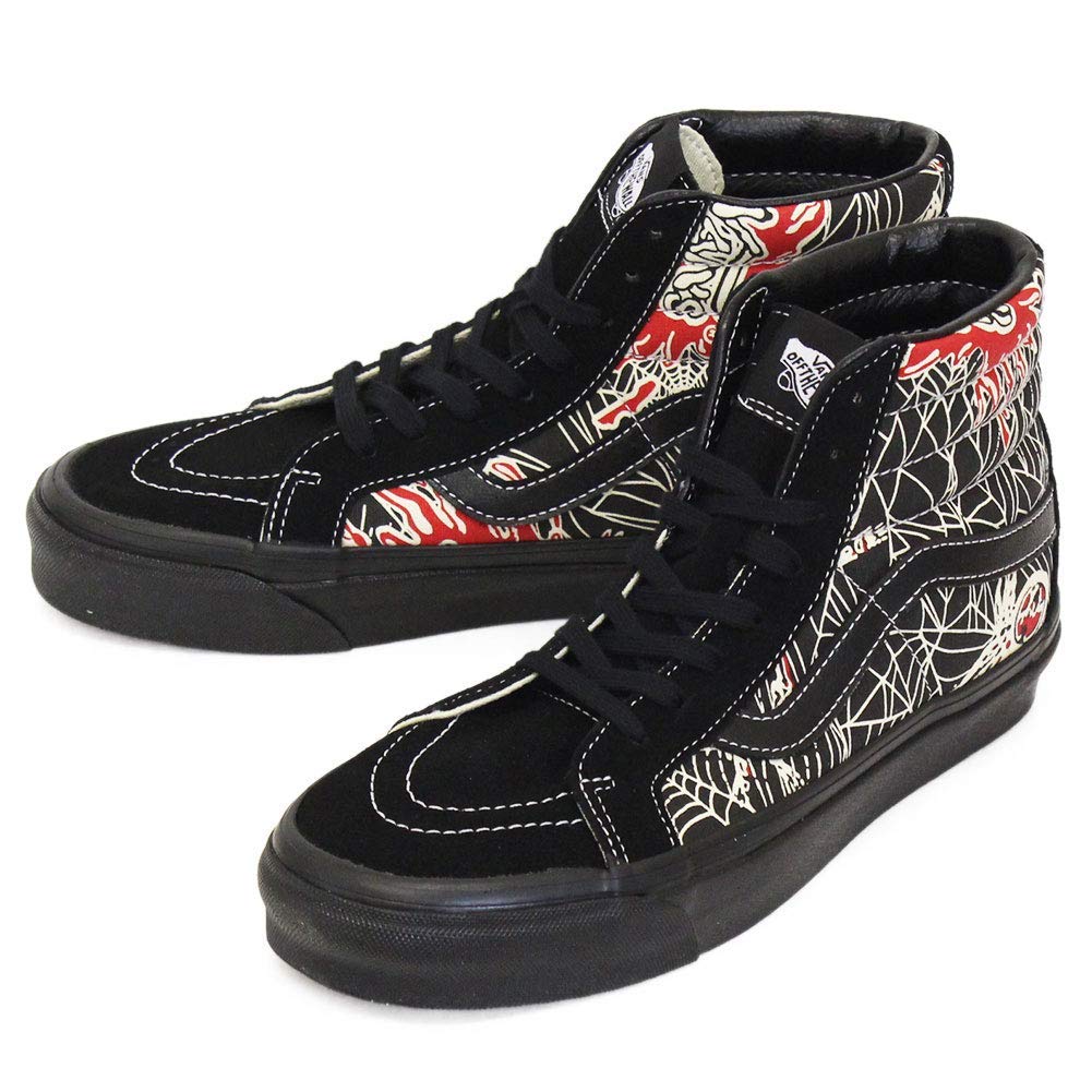 Vans Men's SK8-Hi Classic Skate Shoes - High Top Sneakers for Skateboarding, Streetwear & Casual Wear | Durable Canvas & Suede Design