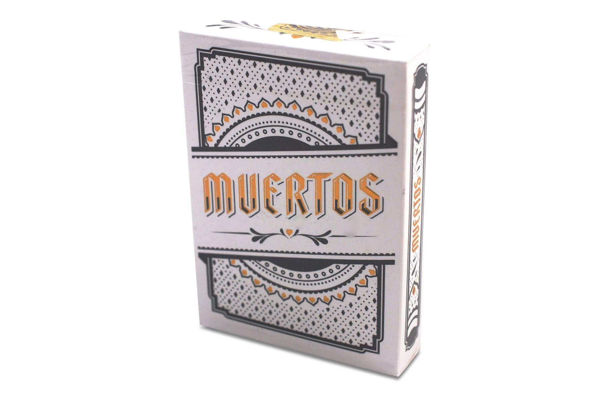 Muertos Mourning Gold Playing Cards - Elegant Day of the Dead Themed Deck for Collectors, Poker & Magic Tricks | Perfect for Halloween, Gifts & Game Nights