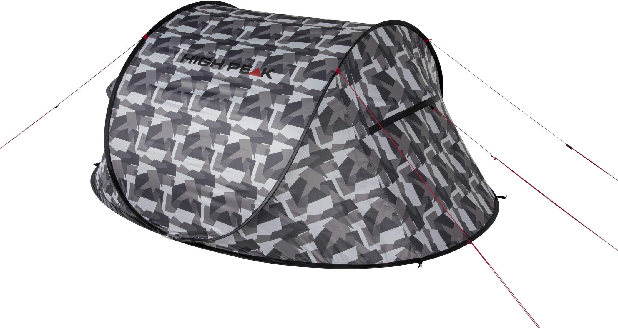 High Peak Vision 2 Pop Up Tent for 2 Person - Ultralight Instant Setup Camping Tent with 2000mm Waterproof, UV60 Sun Protection & Ventilation System - Perfect for Festivals, Backpacking, and Outdoor Adventures