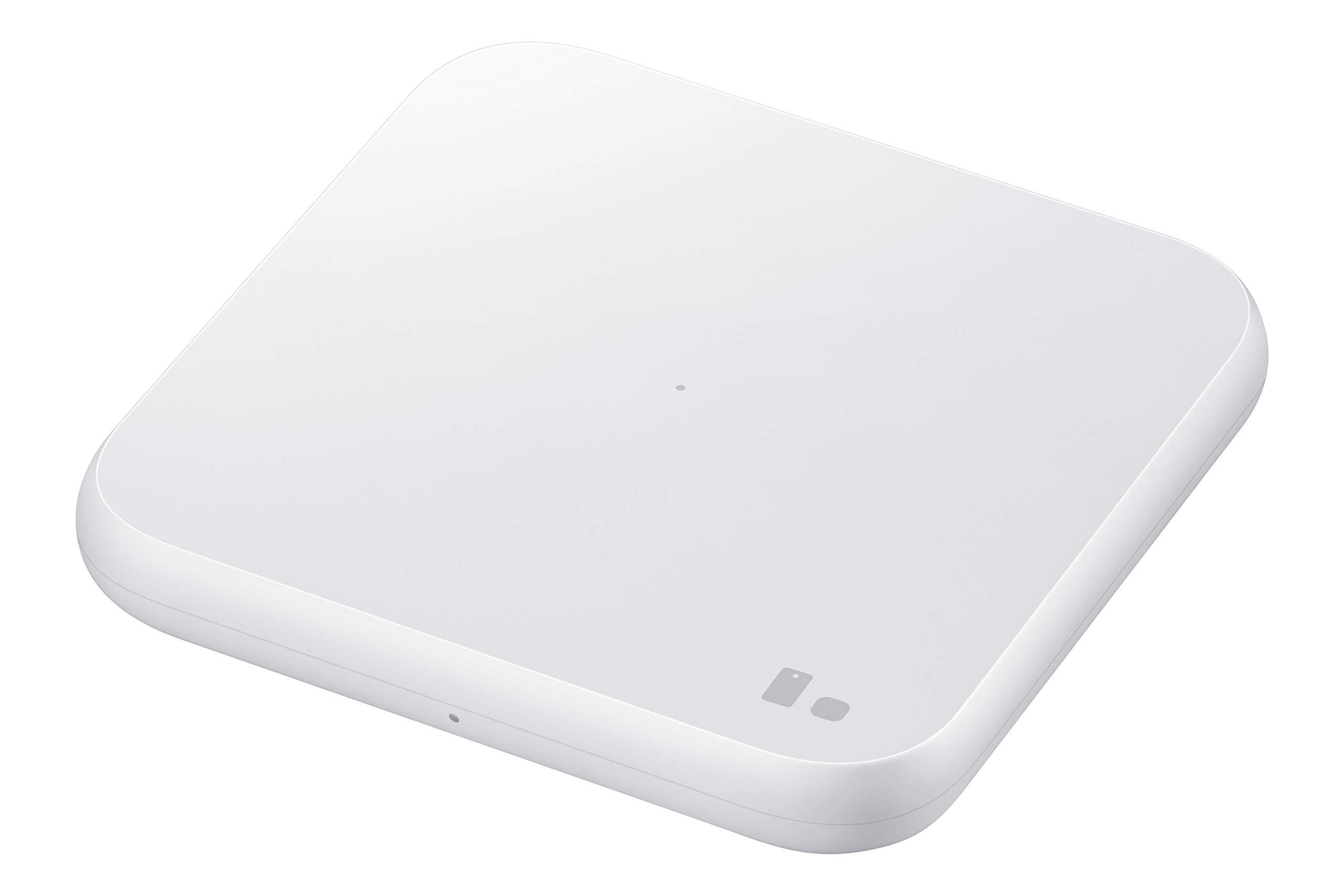 Samsung Fast Wireless Charging Pad (2021) - Qi-Certified 15W Wireless Charger for iPhone 15/14/13/12, Galaxy S23/S22/S21, AirPods & Qi-Enabled Devices (US Version, White) - Perfect for Bedside, Office & Car Charging