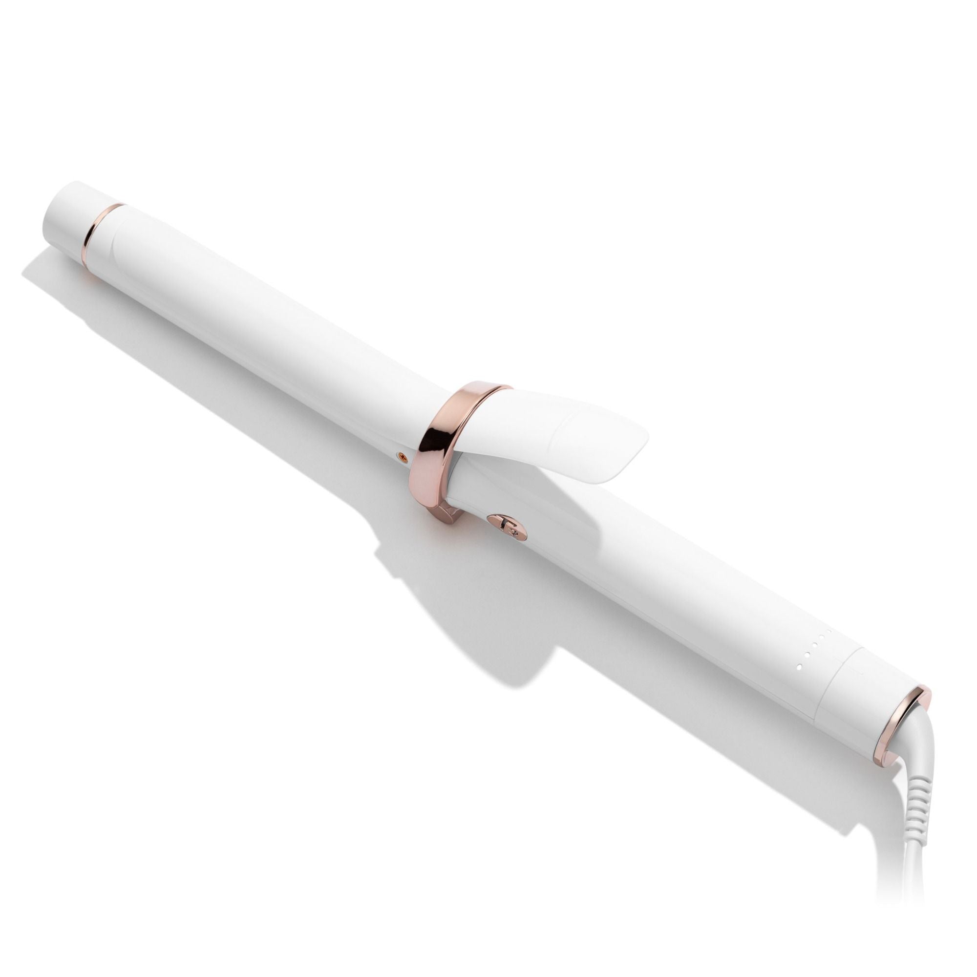 Single Pass 1 Inch Curling Iron with 5 Adjustable Heat Settings (260-410°F) - Perfect for Beach Waves, Loose Curls & Salon-Quality Styling at Home