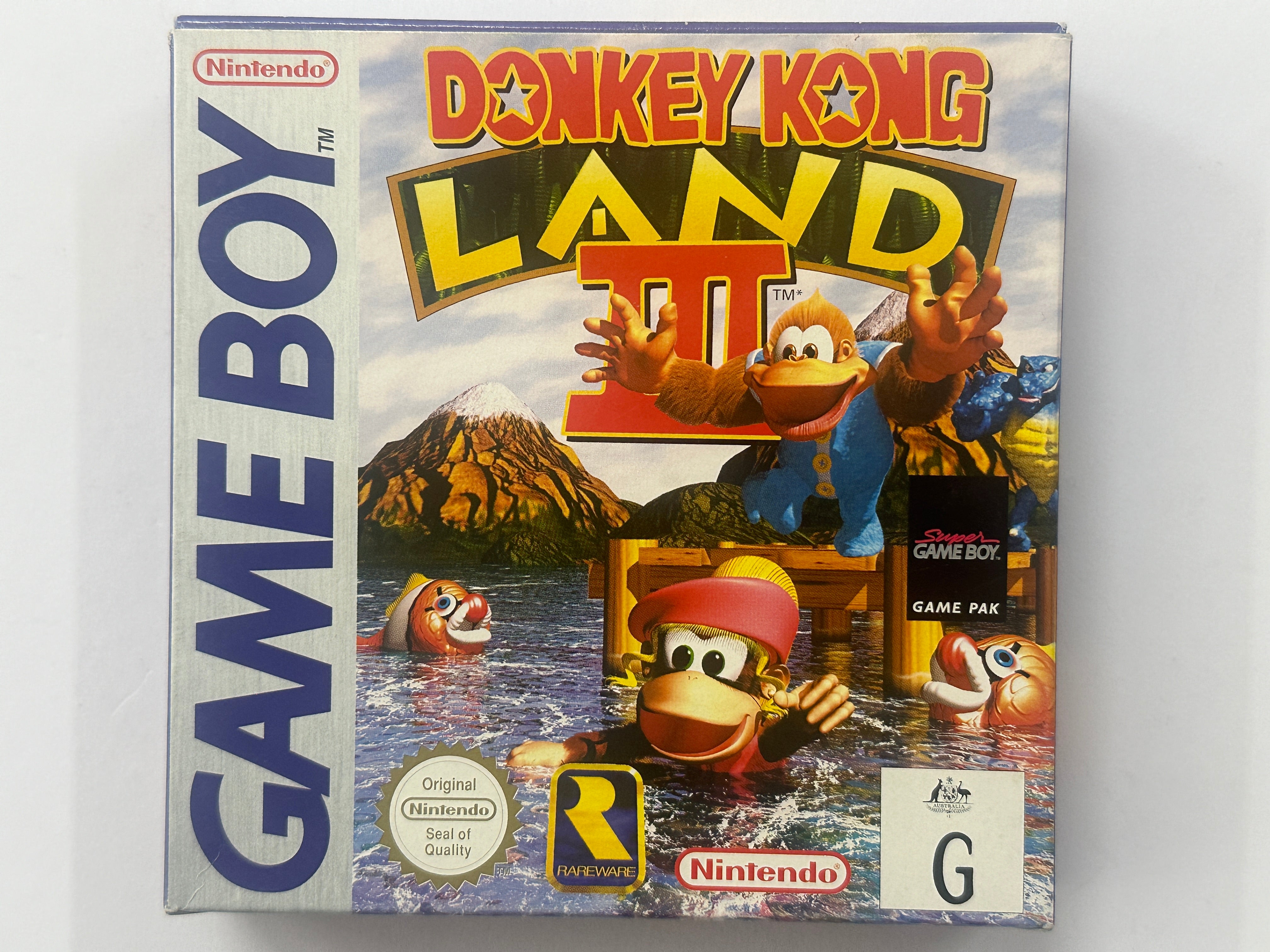 Donkey Kong Land 3 Complete In Box - Classic Nintendo Game Boy Game - Perfect for Retro Gaming Collectors & Nostalgic Play