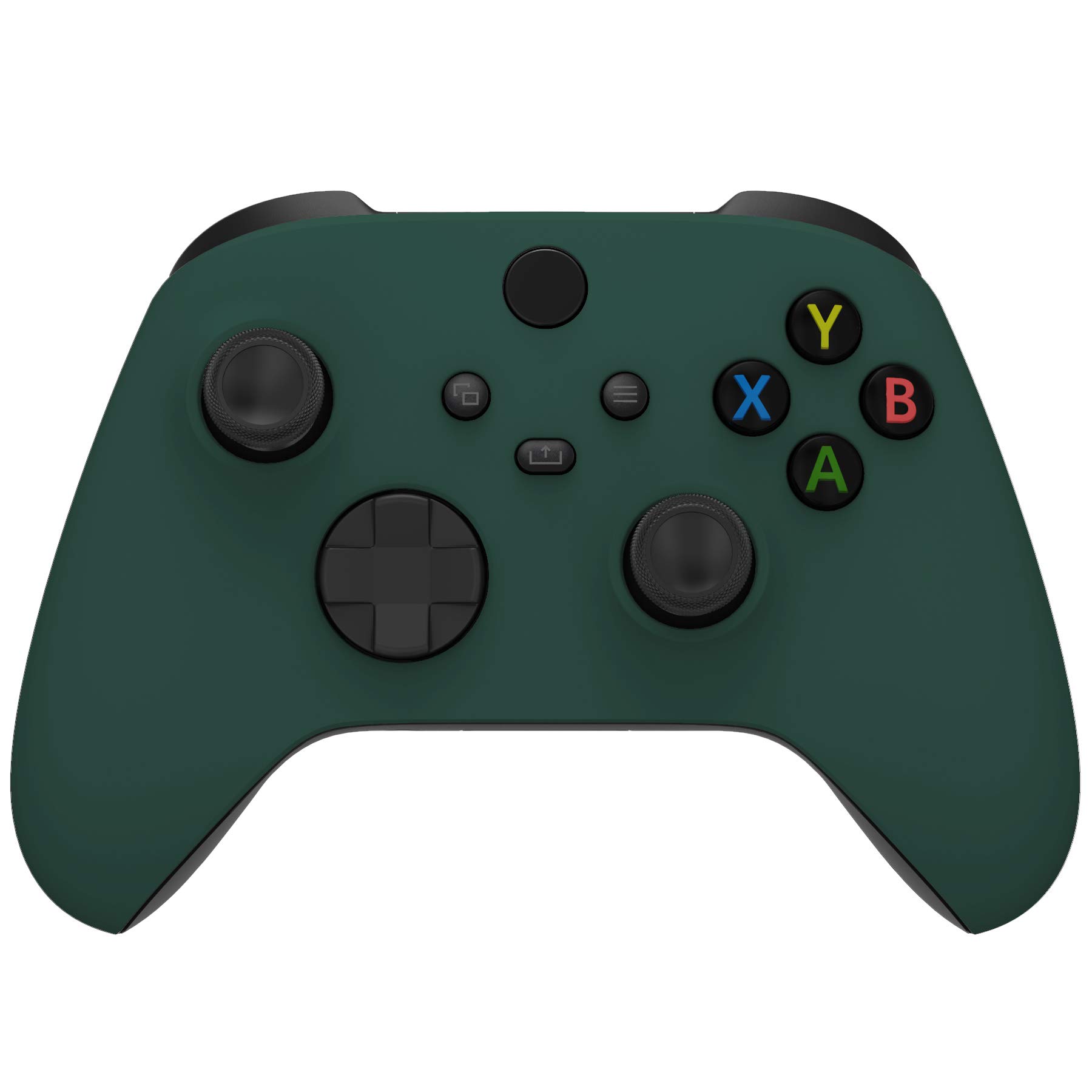 eXtremeRate Xbox Series X/S Controller Shell - Racing Green Soft Touch Grip Cover for Gaming