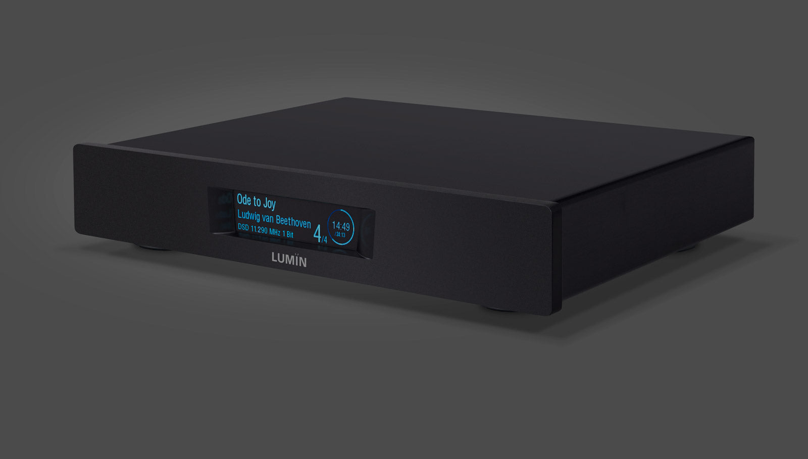 Lumin D3 Network Music Streamer - High Fidelity Wireless Audio Player for Home & Office | Perfect for Streaming Spotify, Tidal & Hi-Res Music