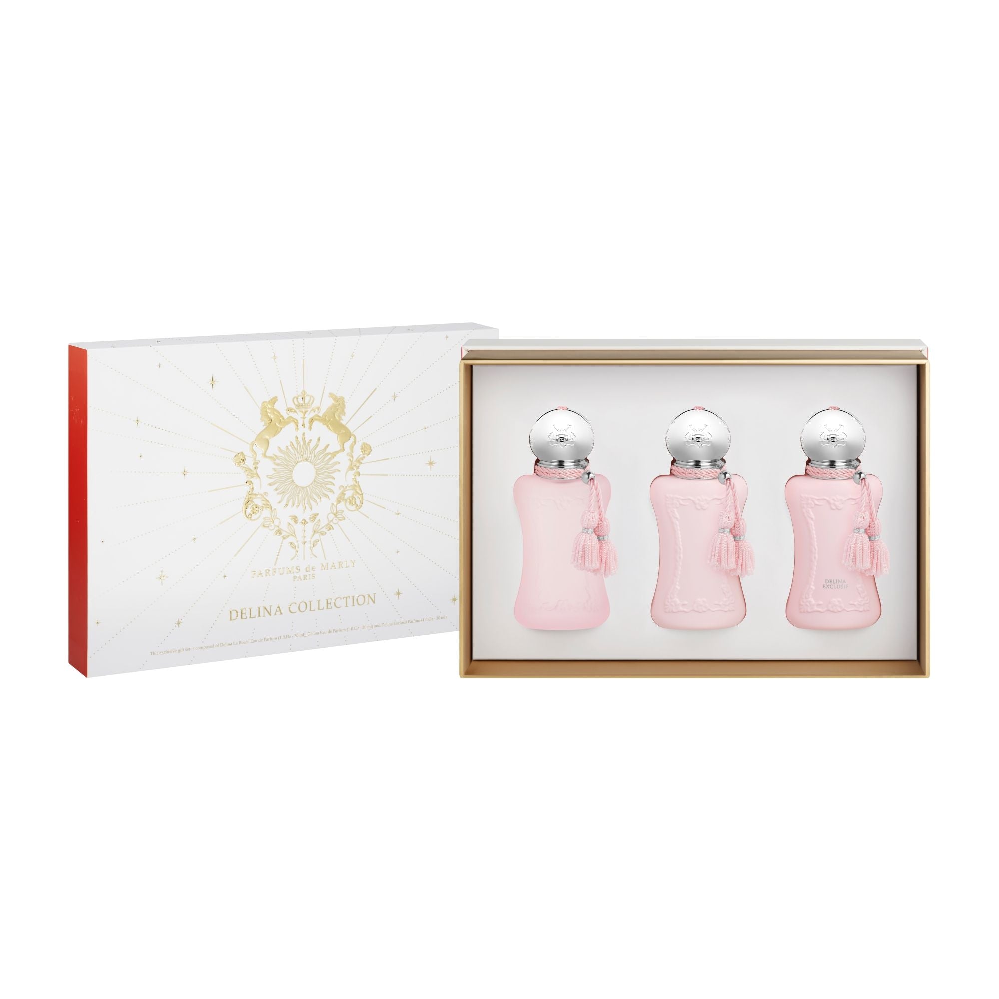 Delina Trio Perfume Set (Limited Edition) - Luxury Floral Fragrance for Women, Perfect for Gifts, Special Occasions & Everyday Elegance