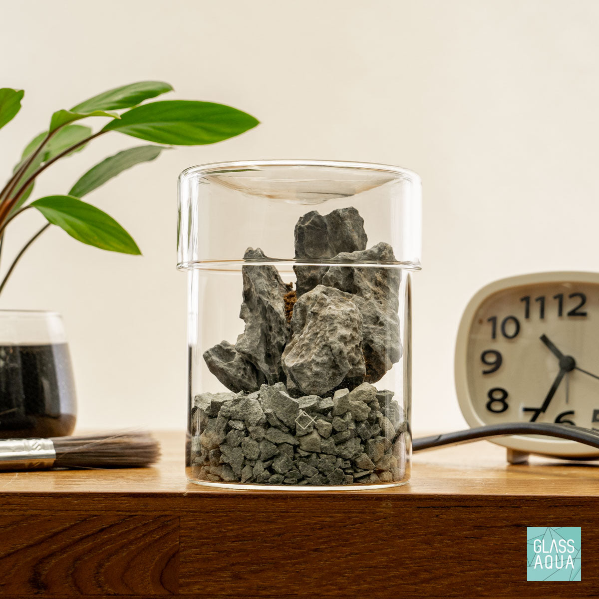 DIY Miniature Terrarium Kit - Complete Glass Jar with Plants & Decor for Home Office Desk Decor | Creative Indoor Gardening Gift for Plant Lovers | Perfect for Zen Decor, Stress Relief & Home Decoration