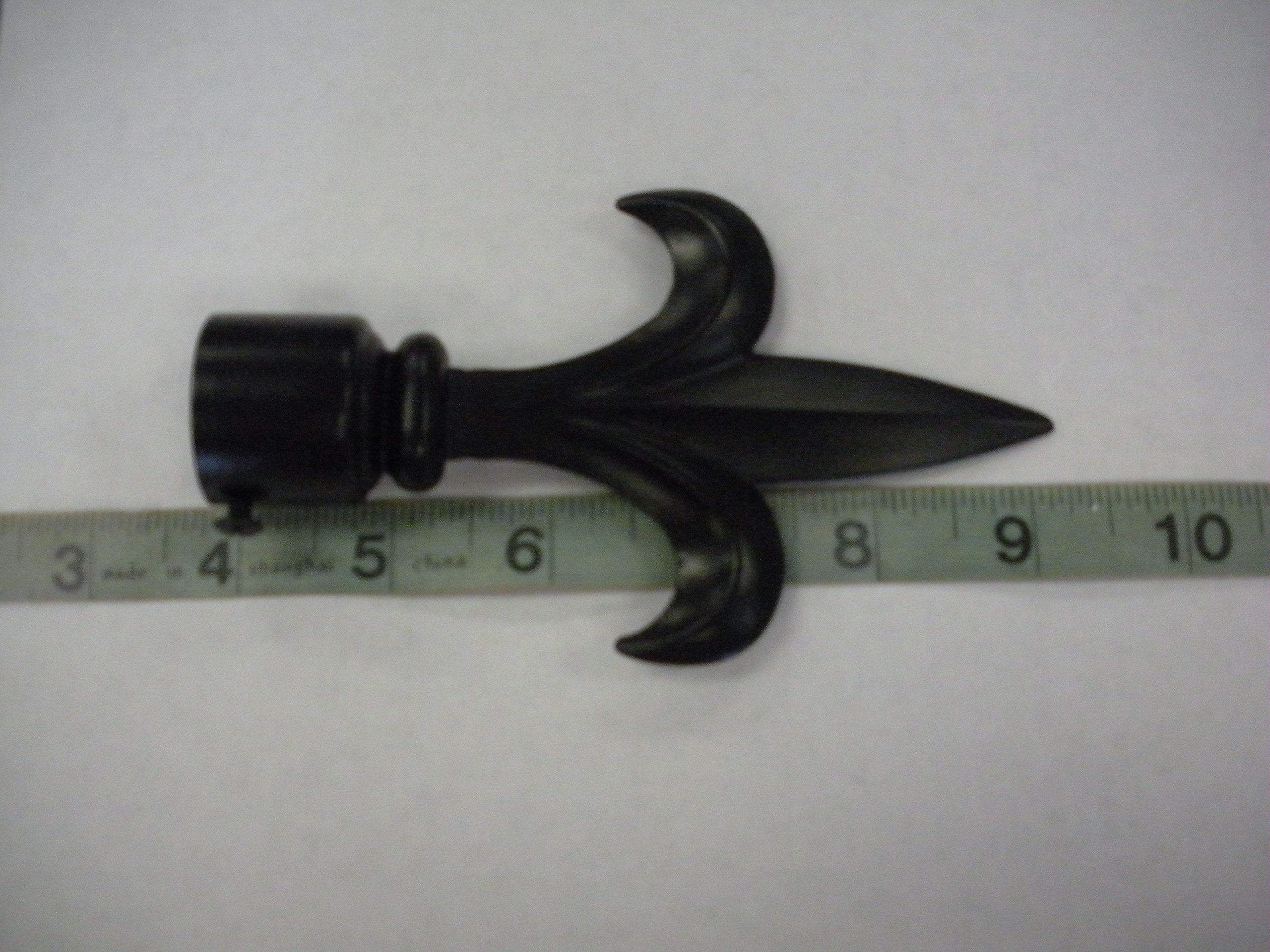 Black Spear Finials for 1