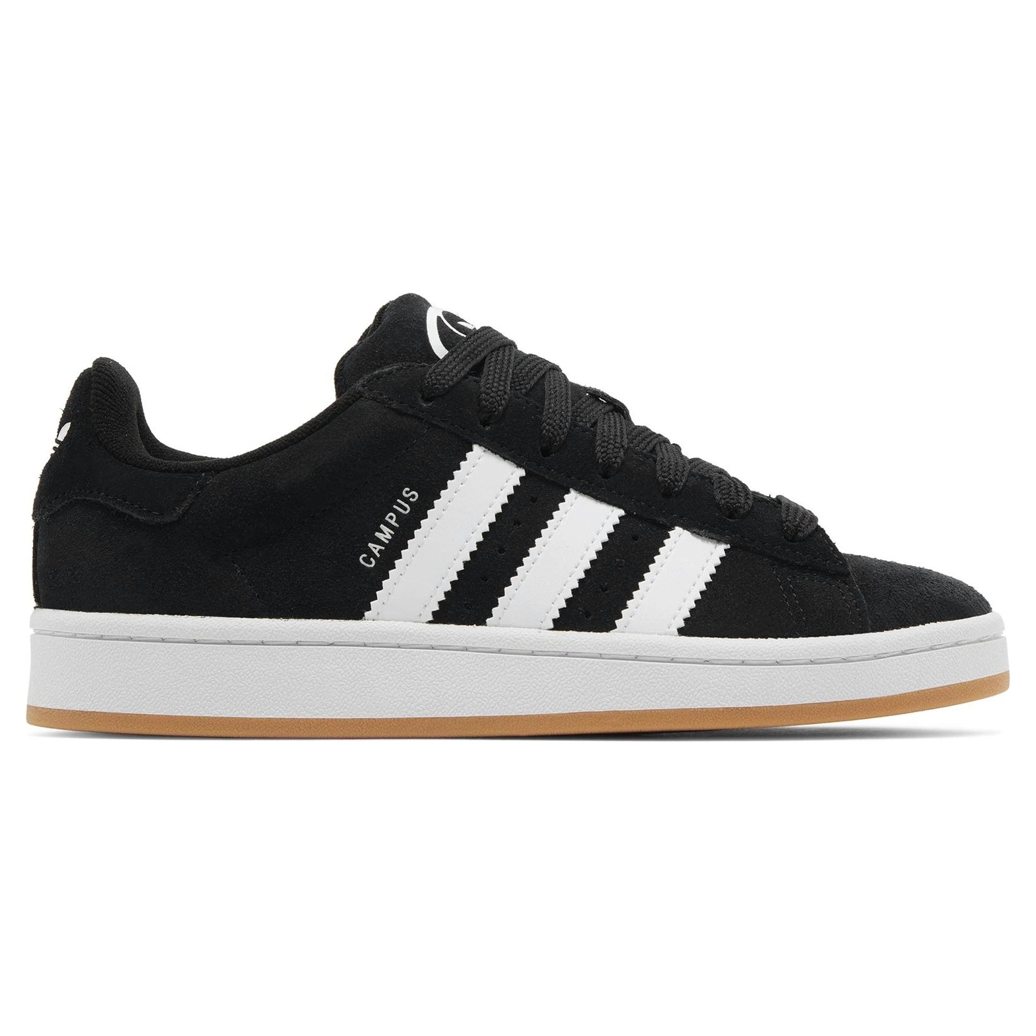 Adidas Campus 00s Kids Sneakers - Black & White Gum Sole - Casual School Shoes for Boys & Girls - Perfect for Everyday Wear, Playground & Sports Activities