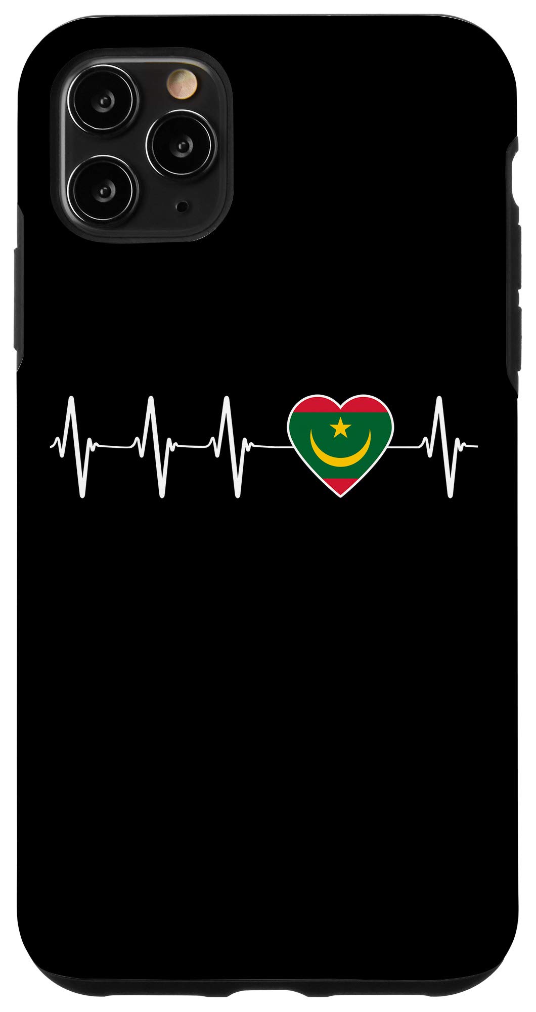 iPhone 11 Pro Max Case with Mauritania Flag Design - Premium Protective Cover for iPhone 11 Pro Max | Perfect Gift for Mauritania Lovers & Patriotic Travel Accessories