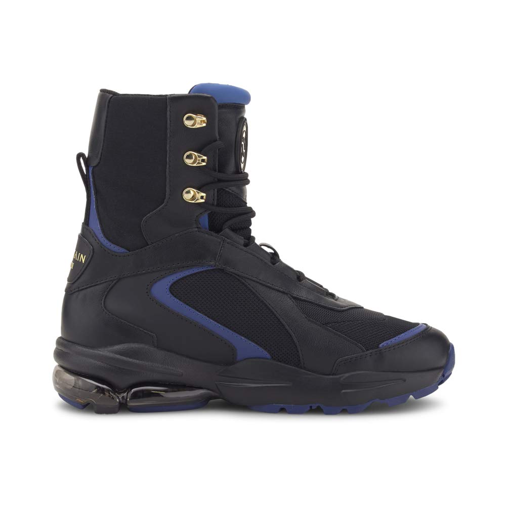 PUMA Women's x Balmain Cell Stellar Mid Sneakers - Black Fashion Sneakers for Women | Size 7 US Medium | Streetwear, Casual Wear & Athletic Style Shoes