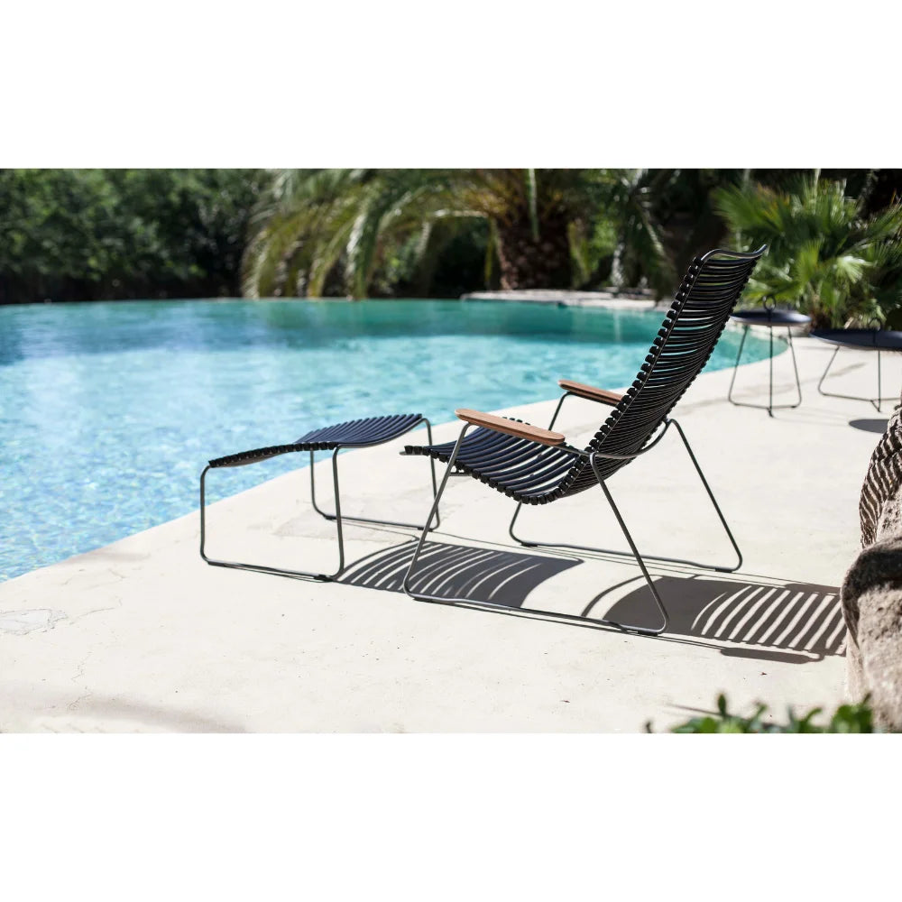 CLICK Outdoor Lounge Chair - Patio Furniture for Backyard, Poolside & Garden Relaxation - Comfortable & Durable Weather-Resistant Sunbathing Chair for Adults