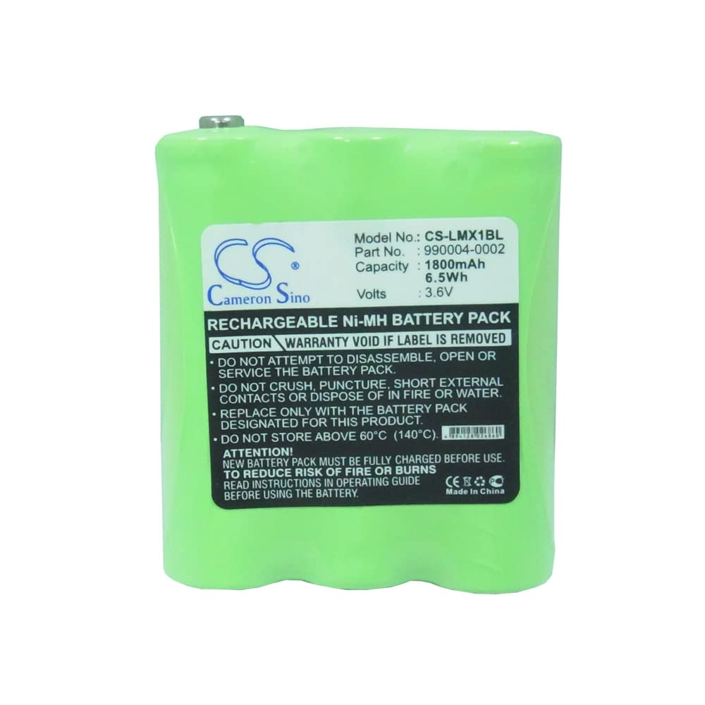 Cameron Sino 1800mAh Replacement Battery for PSC 2M/4M & Falcon Top Gun 310-335/4M/PT2000 Models (00-862-00, 00-864-00, 990004-0002) | Long-Lasting Power for Aviation Headsets & Communication Devices
