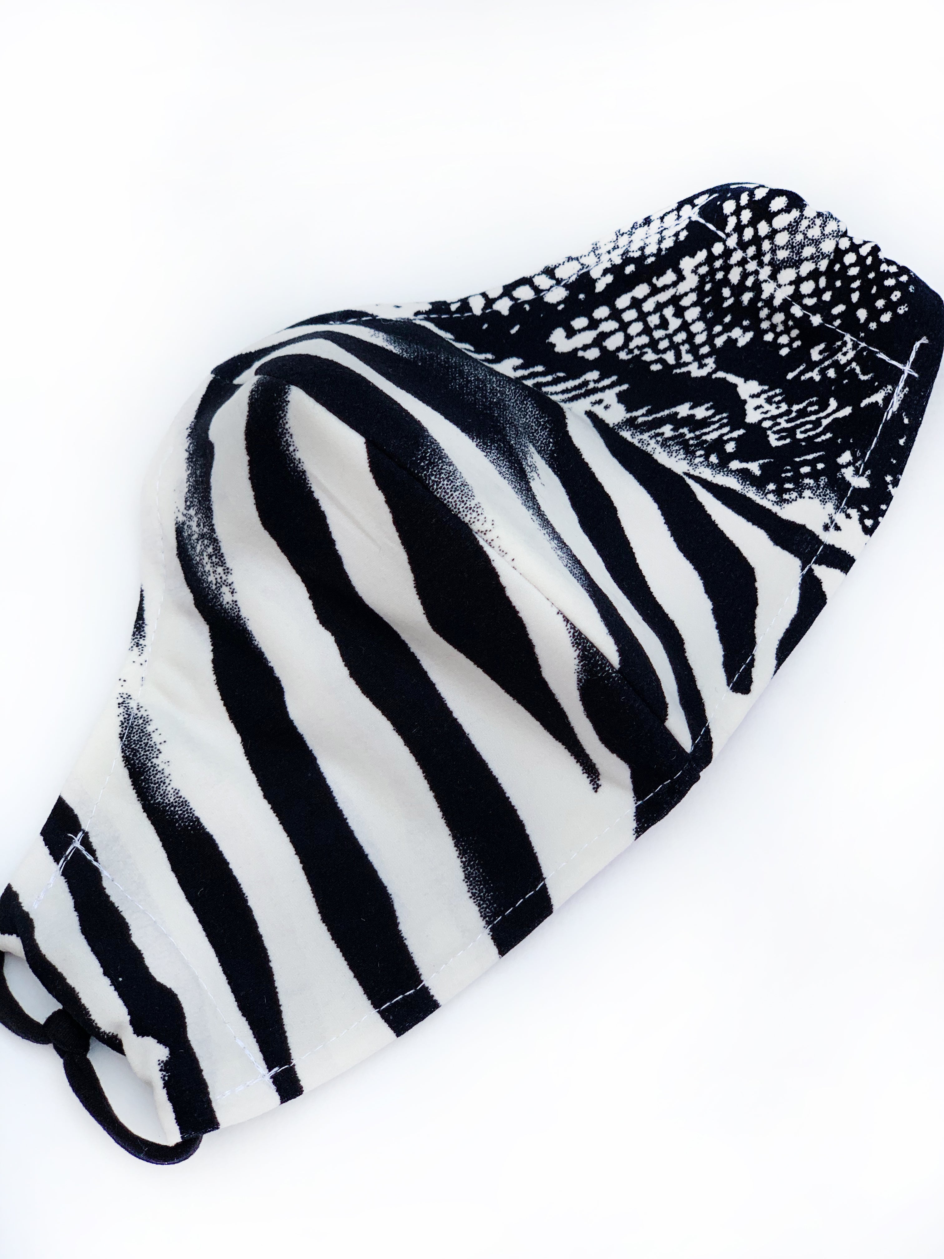 Python Stamp Face Mask - Reusable Washable Fabric Mask with Unique Python Print - Perfect for Daily Wear, Travel, and Outdoor Activities