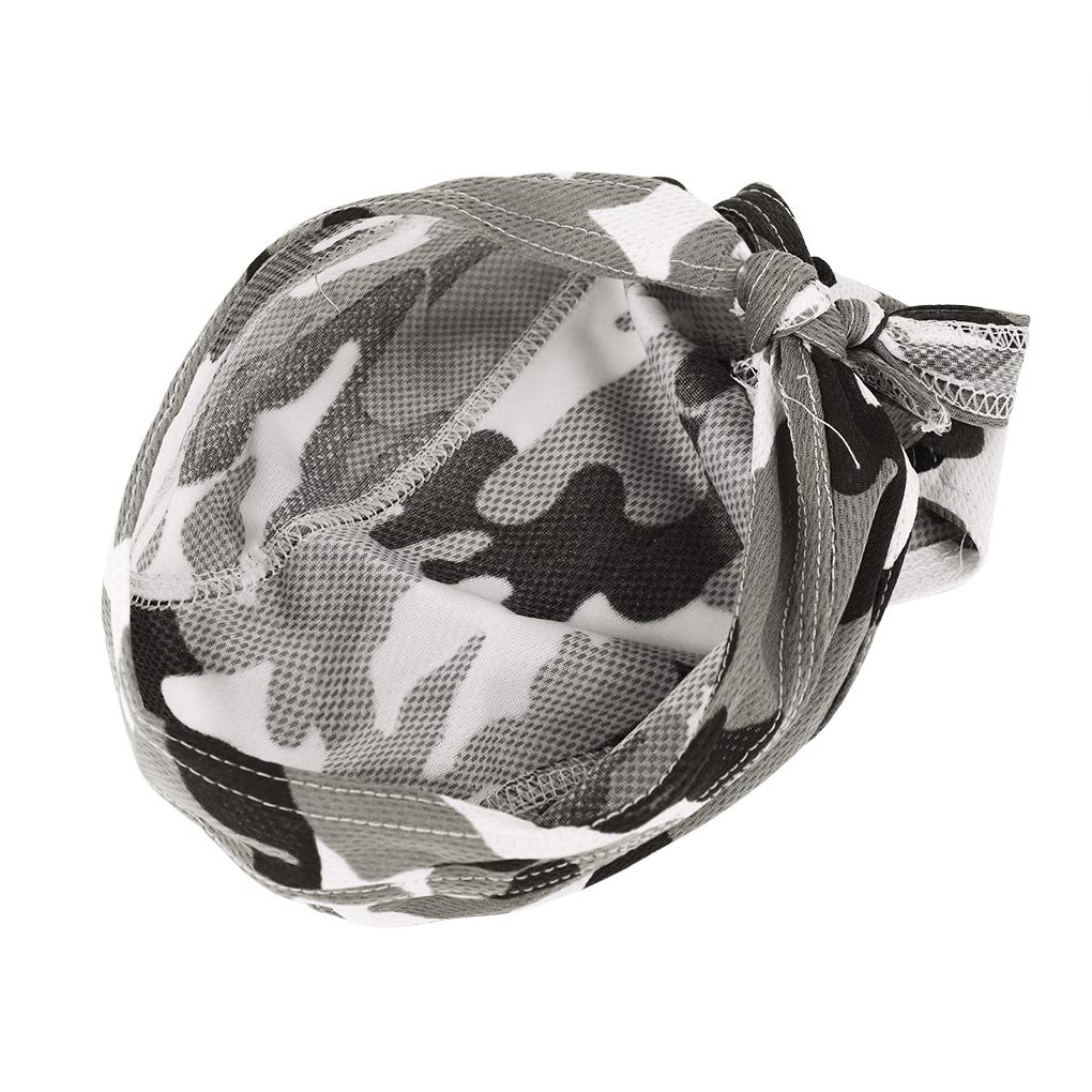 PURFUN Breathable Cycling Bandana for Men & Women - Adjustable Sweat-Wicking Quick-Dry Mesh Head Scarf, Skull Cap & Head Wrap - Perfect for Biking, Running, Hiking & Outdoor Sports