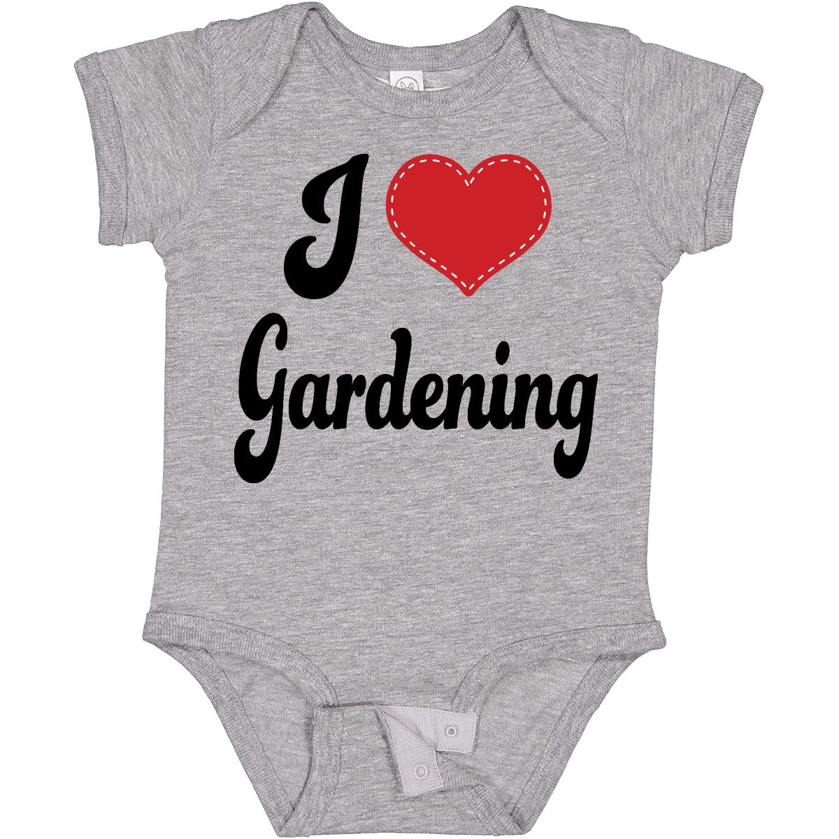 Inktastic Gardener I Love Gardening Baby Bodysuit - Cute Organic Cotton Onesie for Infants & Toddlers - Perfect for Gardening, Outdoor Play & Family Photos