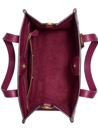 Coach Field Tote 22 - Colorblock Leather Shoulder Bag with Signature Coach Badge | Perfect for Work, Travel & Everyday Use