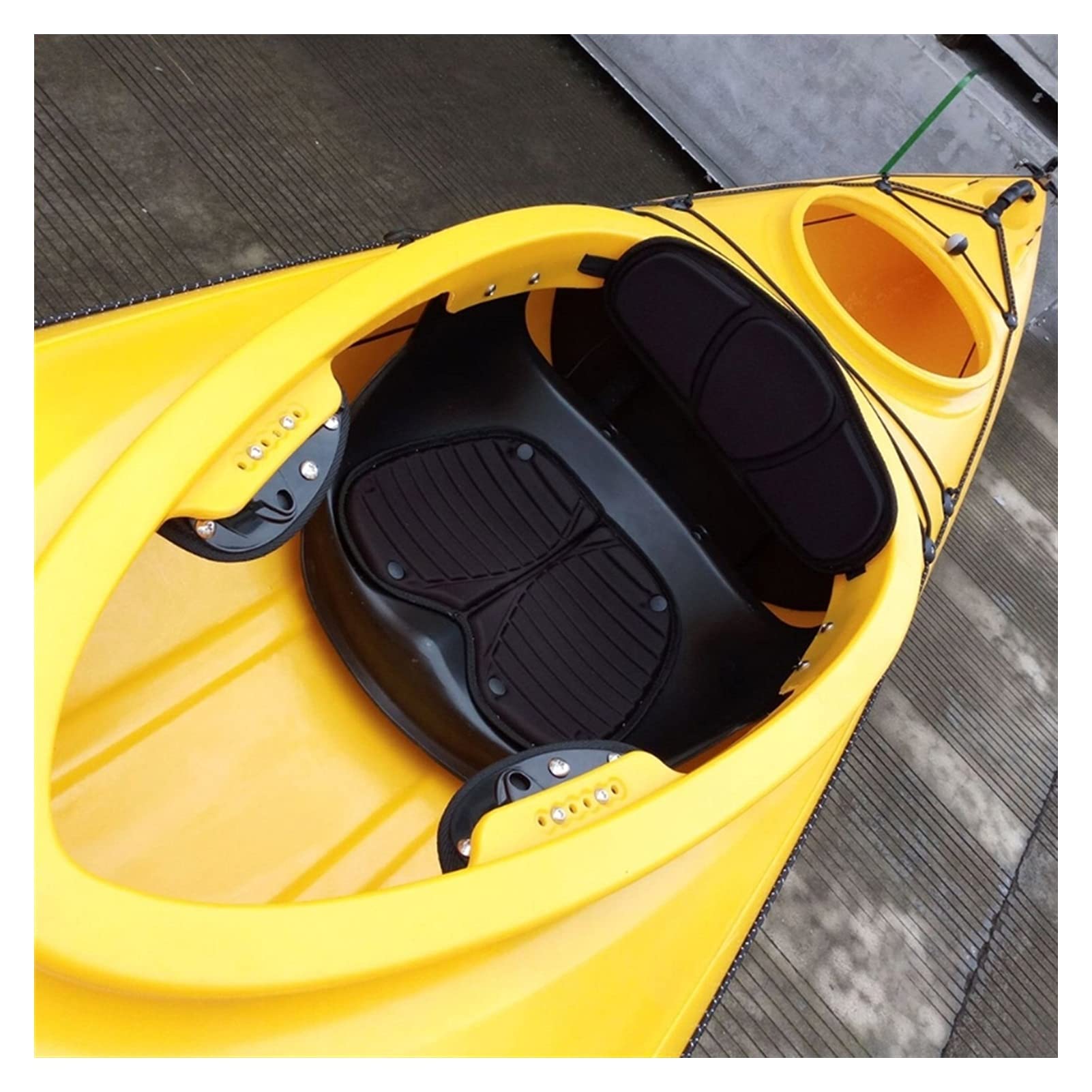 LYMY Kayak Seat Backrest - Thick Foam Padded Canoe & Kayak Chair with Non-Slip Design - Comfortable Kayaking Accessories for Fishing, Surfing & Water Sports