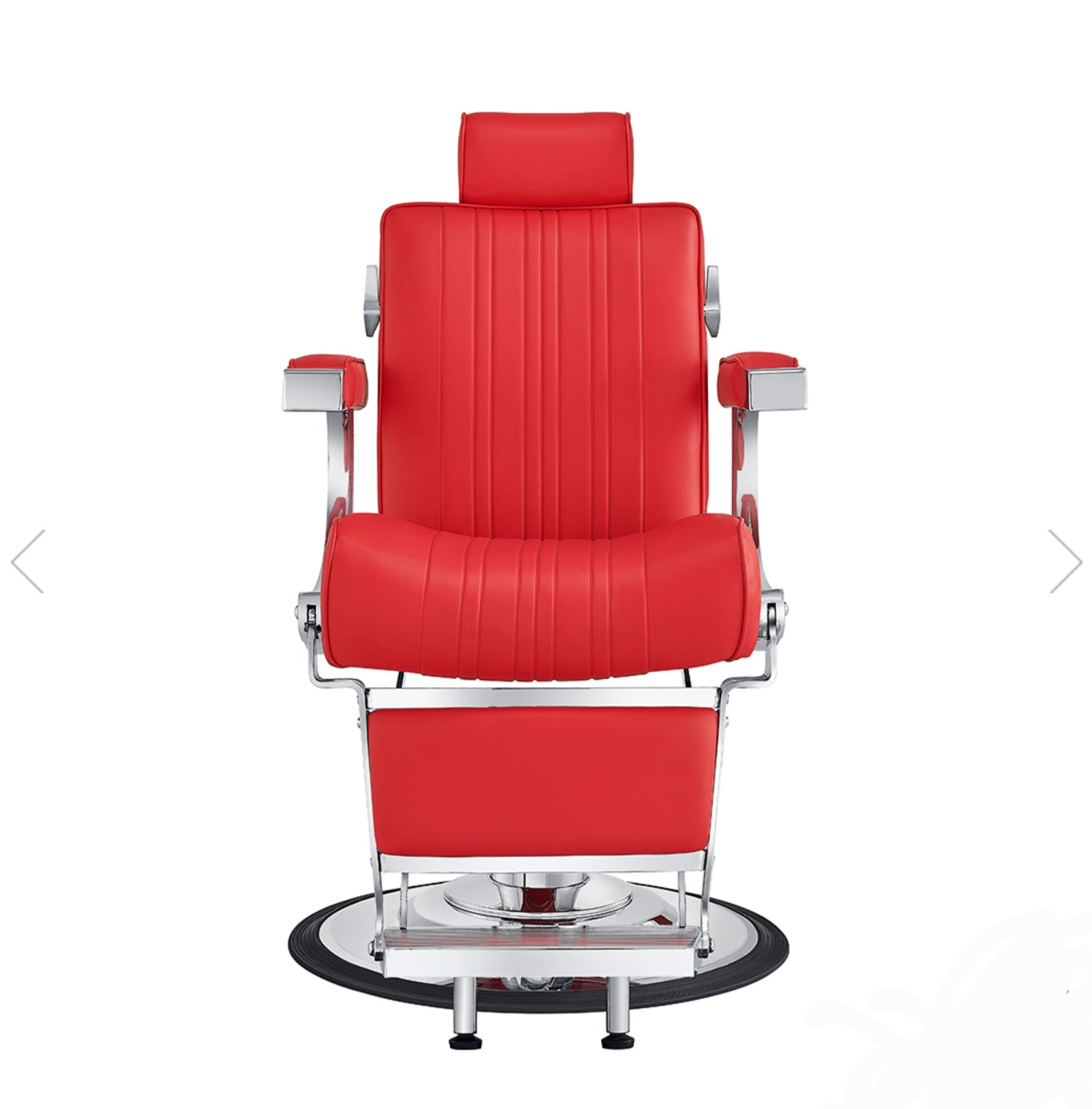 Professional Barber Chair for Salon & Home Use - Heavy Duty Hydraulic Styling Chair with Adjustable Height & Reclining Back - Perfect for Haircuts, Shaves & Styling