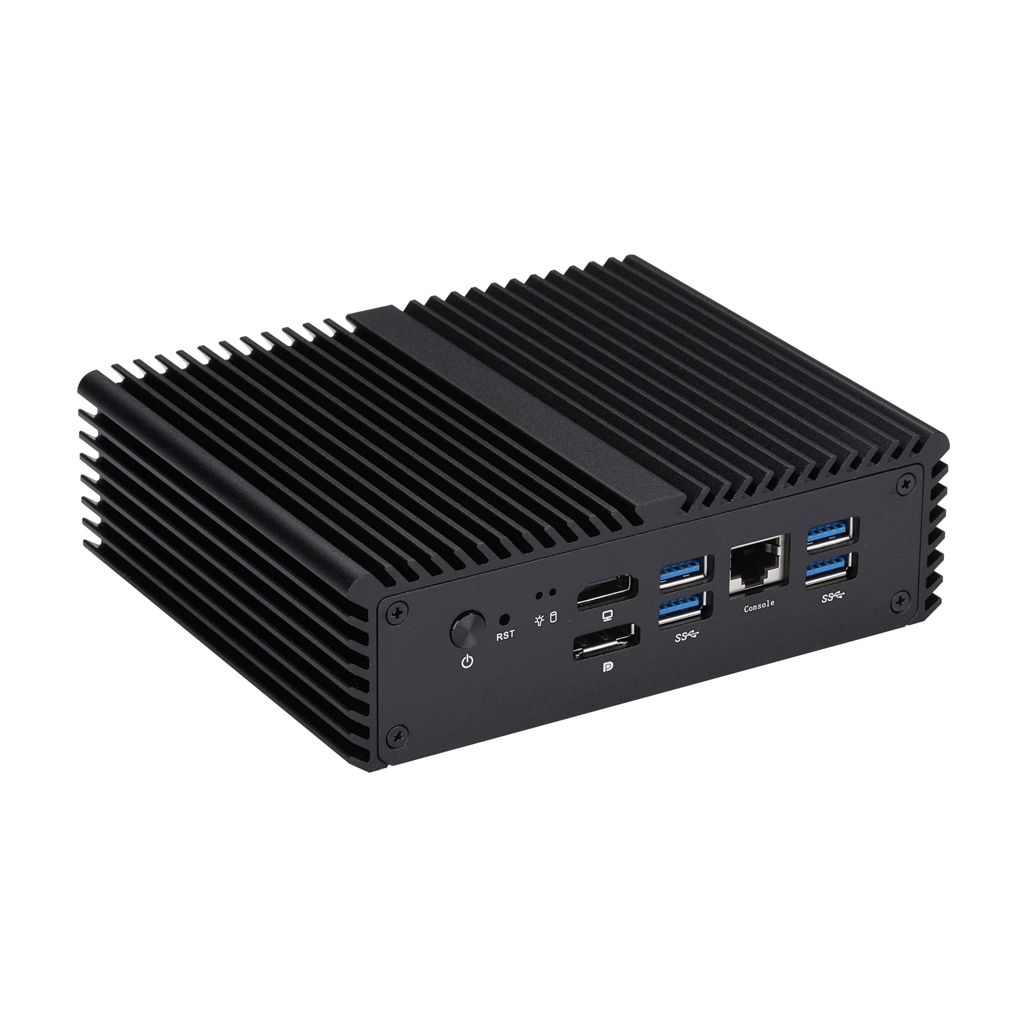 Dual Core Firewall Mini PC - 4305U 2.2GHz, 6 Gigabit LAN, Fanless for Home/Office Network Security
