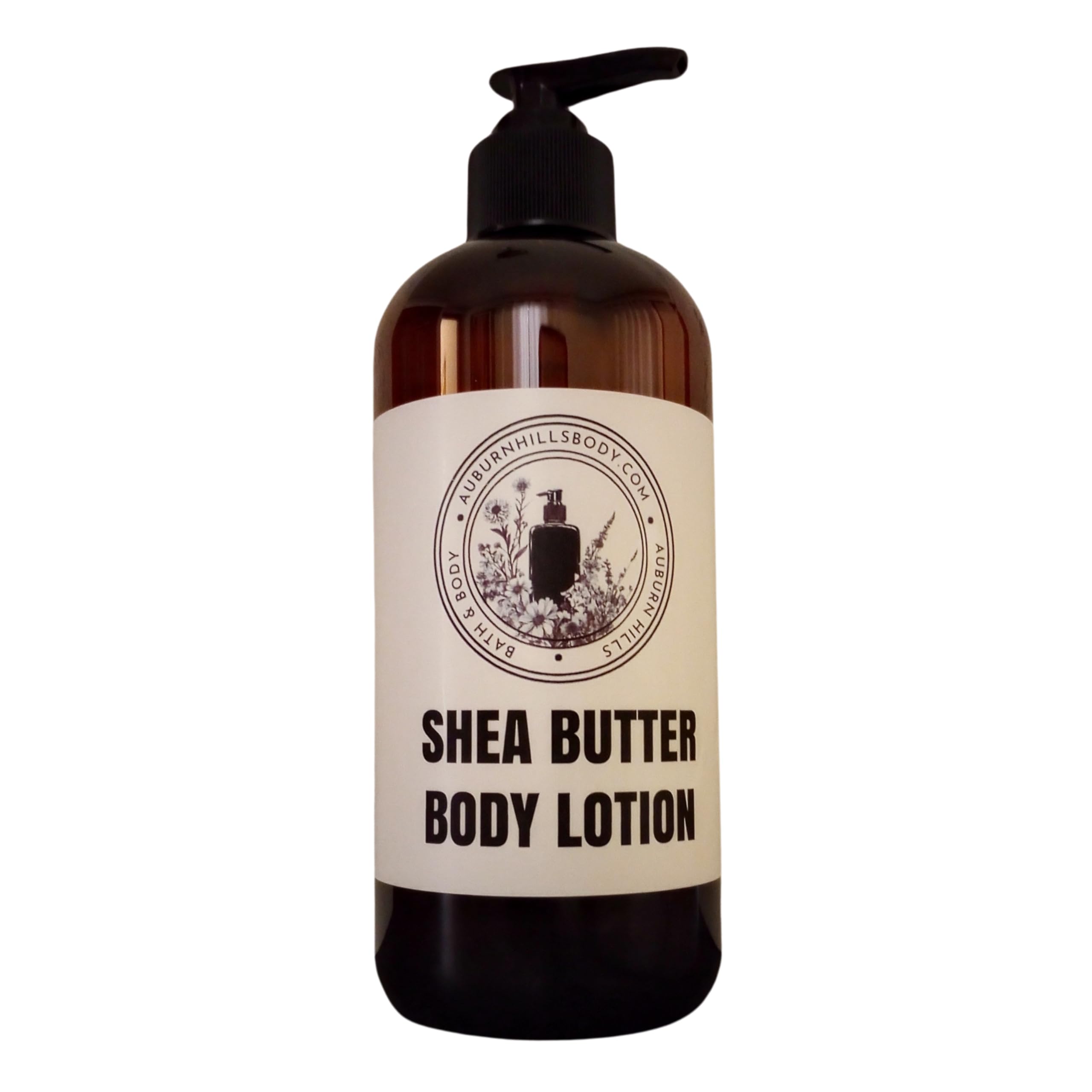 Auburn Hills Buttered Popcorn Scented Shea Butter Body Lotion - 32 Oz Moisturizing Cream for Dry Skin - Perfect for Winter Care & Gift Sets