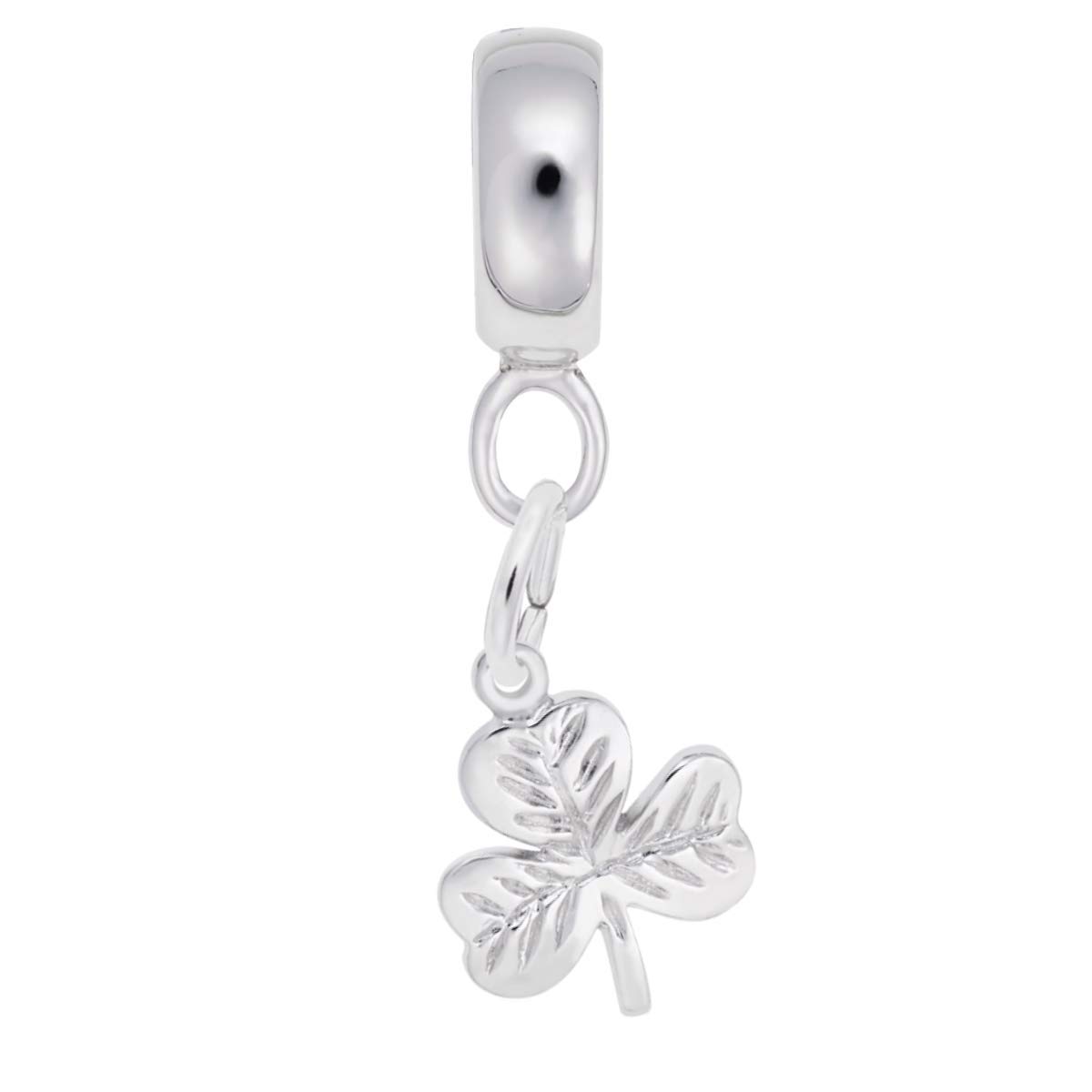 Shamrock Charm Beads for Jewelry Making - Dangle Beads for DIY Bracelets & Necklaces - Irish-Themed Handmade Accessories for St. Patrick's Day & Celtic Gifts
