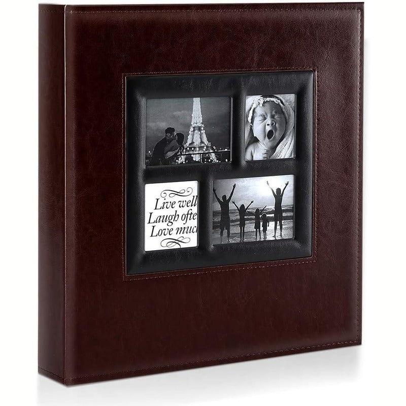 4x6 Photo Album with 1000 Pockets - Extra Large Capacity Scrapbook for Wedding, Family & Travel Memories | Acid-Free Archival Storage