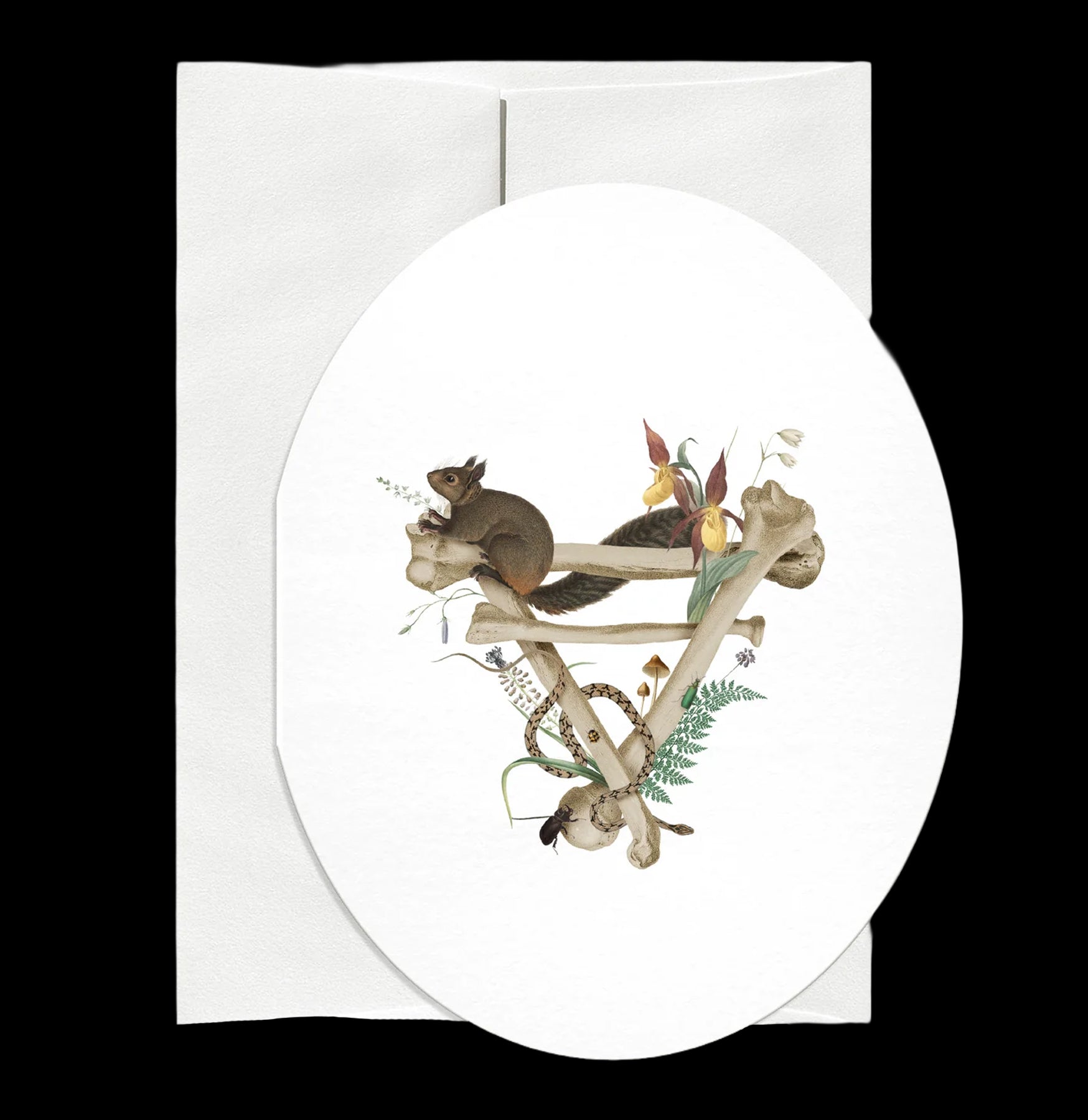 Earth Elemental Greeting Card - Nature Inspired Stationery for Birthdays, Holidays & Special Occasions | Perfect for Eco-Friendly Gifts & Earth Lovers