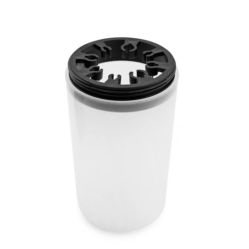 Nail Art Brush Cleaner Holder - Plastic Cleaning Cup for UV Gel & Acrylic Brushes | Perfect for Salon, Home Manicure & Professional Nail Technicians