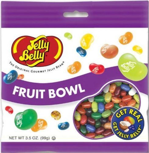 Jelly Belly Assorted Fruit Flavored Jelly Beans - 3.5 Oz (Pack of 2) - Perfect for Party Favors, Movie Nights & Office Snacks