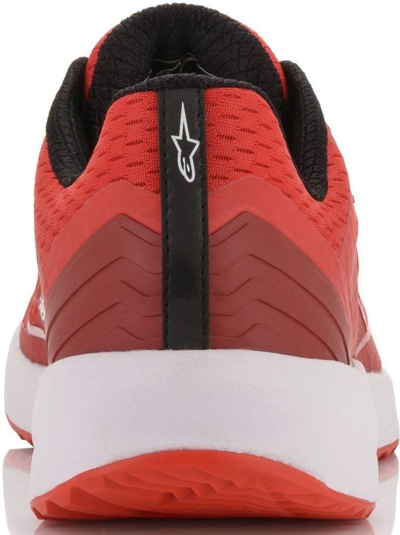 Alpinestars Meta Road Cycling Shoes Size 9.5 - Red/White for Men | High-Performance Bike Shoes for Road Racing & Training