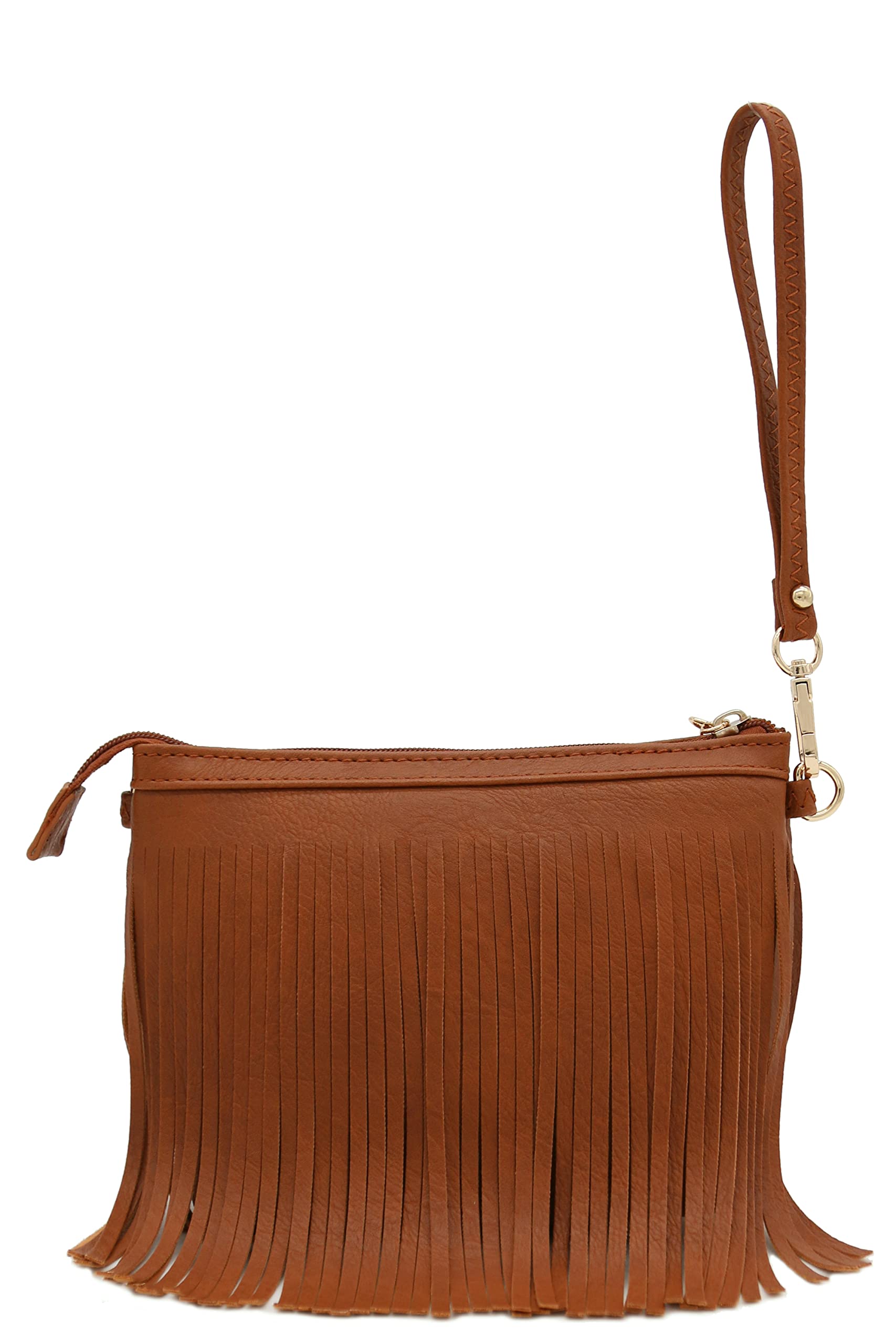 Stylish Small Fringe Crossbody Bag with Adjustable Wrist Strap - Perfect for Casual Outings, Music Festivals & Everyday Use