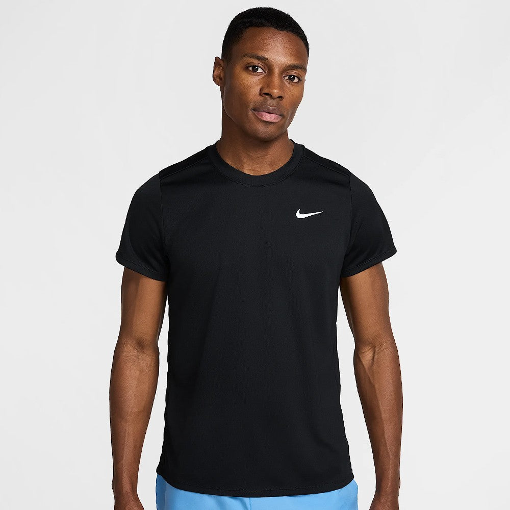Nike Men's Victory Shirt - Black | Performance Athletic Top for Running, Training & Gym Workouts