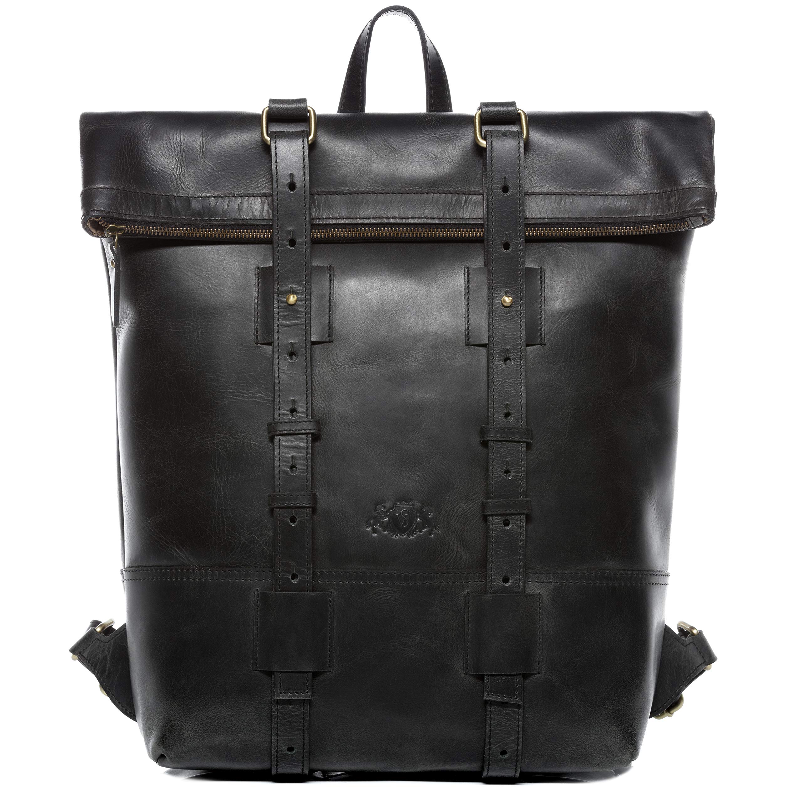 Genuine Leather CHAZ Backpack by SID & VAIN - 15