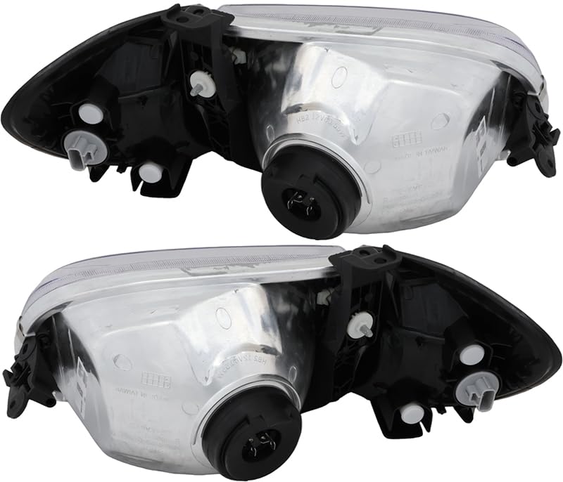 2000-2004 Toyota Tundra Regular/Access Cab Replacement Headlights & Parking Lights - Driver & Passenger Side - Durable LED Lights for Improved Night Visibility (Perfect for Off-Roading, Camping & Night Driving)