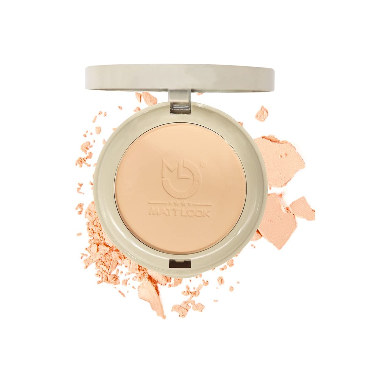 MATT LOOK Splendid Makeup 2 Way Cake Compact Foundation - Flawless Finish, Rose Blush (20g) | Oil Control & Long Lasting | Perfect for Daily Wear & Special Occasions