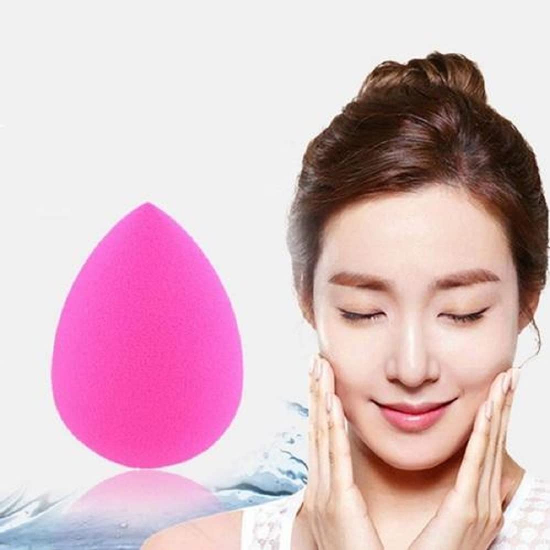 5-Piece Multicolor Makeup Sponge Set - Soft Beauty Blender Puff for Flawless Foundation & Concealer Application | Perfect for Daily Makeup, Professional Use & Travel