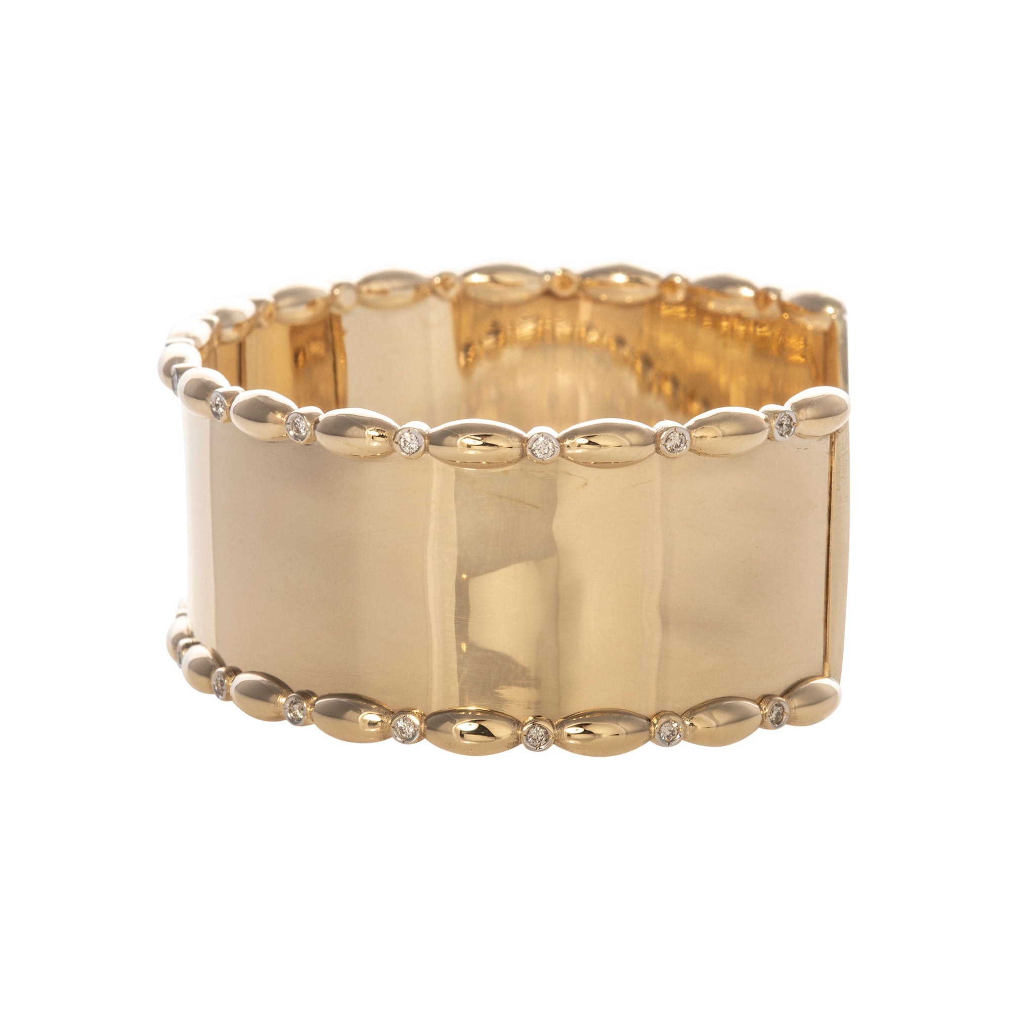 The Mary Wide Cuff Bracelet - Elegant Adjustable Women's Jewelry for Casual & Formal Occasions | Perfect Gift for Her, Birthday, Anniversary & Special Events