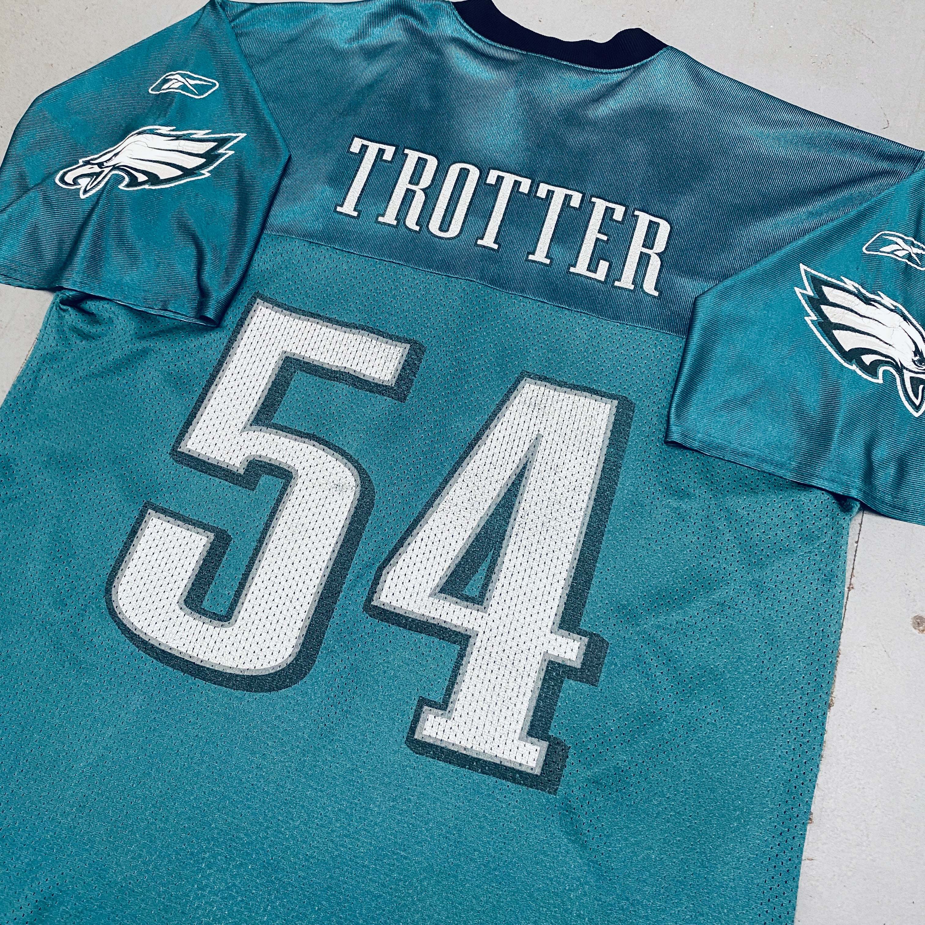 Philadelphia Eagles Jeremiah Trotter 2004-05 Replica Jersey (Large) - Authentic NFL Football Fan Gear for Game Day & Tailgating