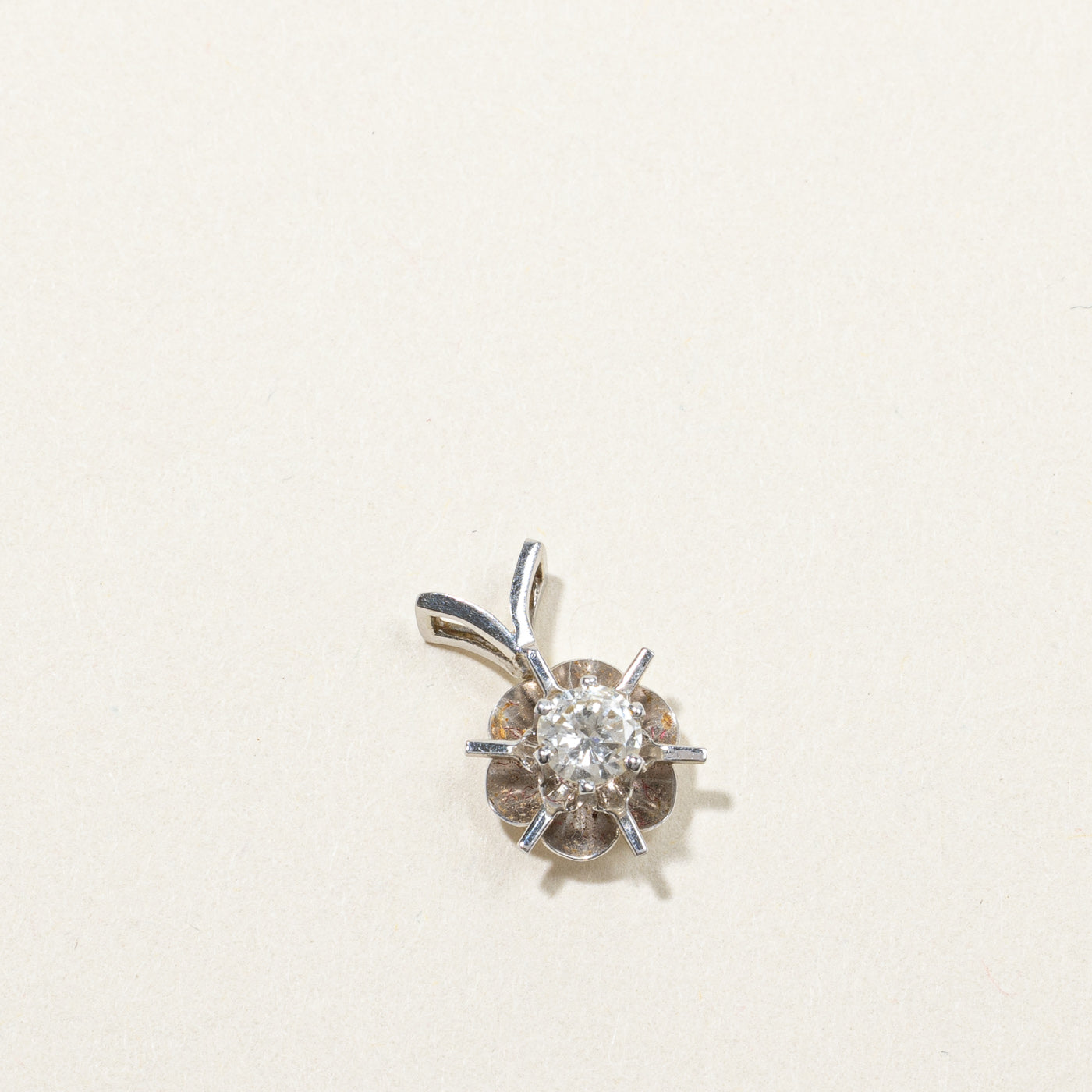 0.25ct Diamond Claw Set Pendant Necklace for Women - Elegant Jewelry Gift for Wedding, Anniversary & Special Occasions