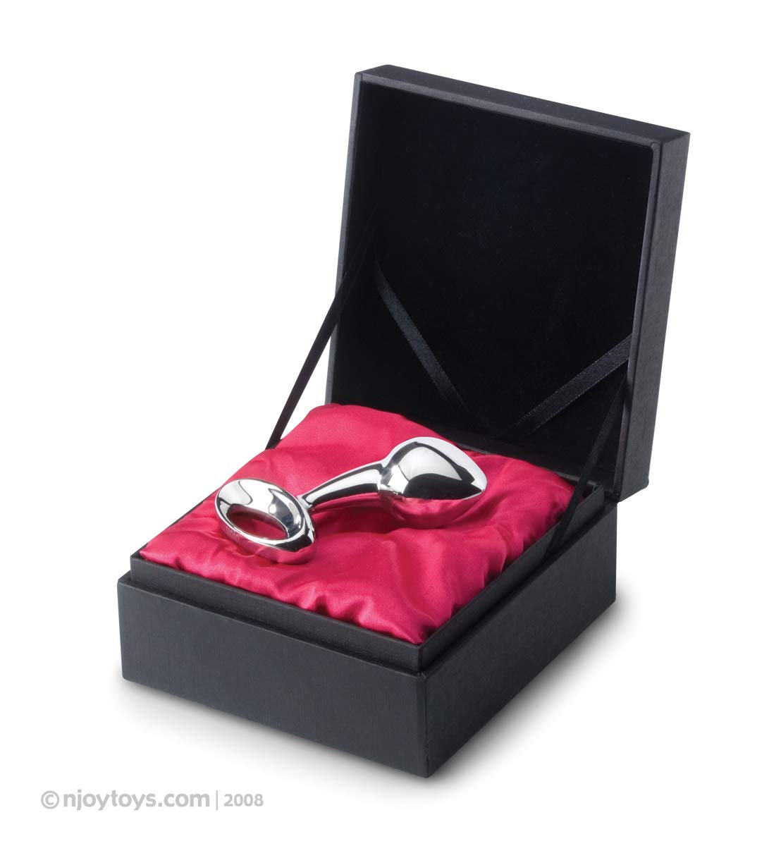 NJOY Medium Pure Plug - Premium Silicone Anal Plug for Comfort & Pleasure - Perfect for Beginners & Experienced Users - Great for Solo Play & Couples Use