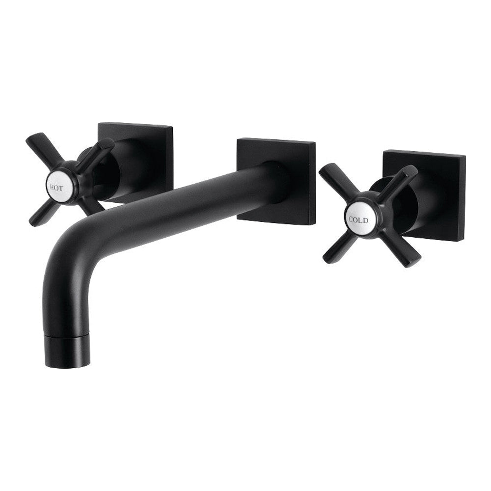 Kingston Brass KS602 Millennium Wall Mount Tub Faucet - Polished Chrome Bathroom Faucet for Bathtub - Perfect for Modern Bathroom Renovations and Spa-Like Relaxation