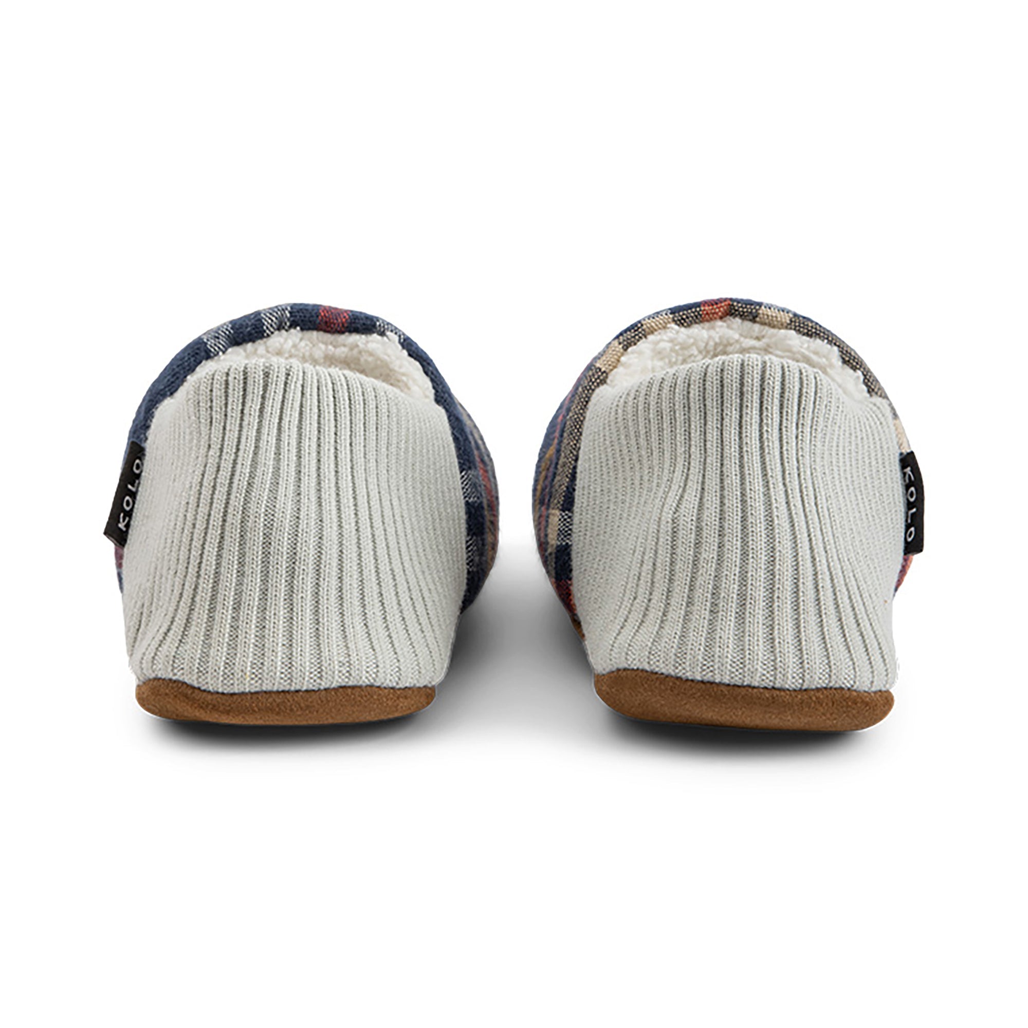 Nico Chamois Plaid House Shoes - Sherpa Lined Indoor Slippers for Women & Men - Cozy Winter Home Footwear for Relaxing by the Fireplace