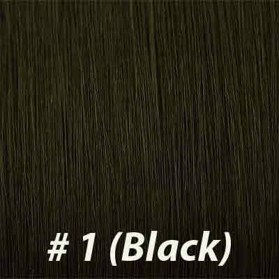 200 Strands Wavy Body Wave Human Hair Extensions - Pre Bonded Keratin Stick Tip I-Tip Micro Ring Link Locks Beads - Color #1 Black for Natural Volume & Length - Perfect for Parties, Weddings & Daily Styling