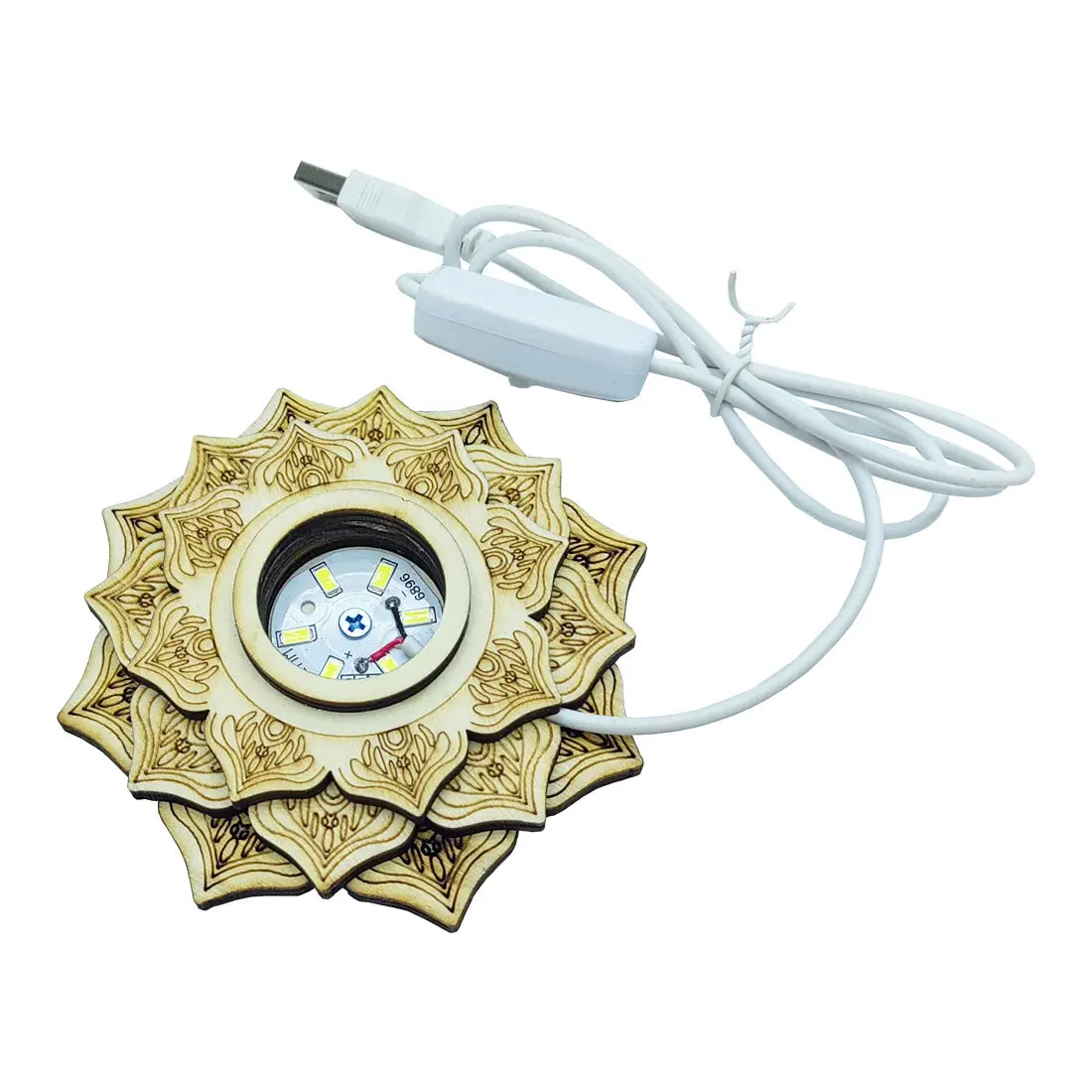 Lotus Crystal Ball Stand with LED Light - Elegant Display Base for Crystal Balls, Feng Shui Decor, Meditation & Healing Stones - Perfect for Home Decor, Spiritual Healing, and Gift Giving