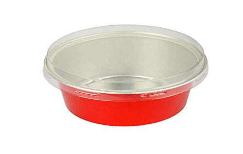 Red w/ Flat Lid